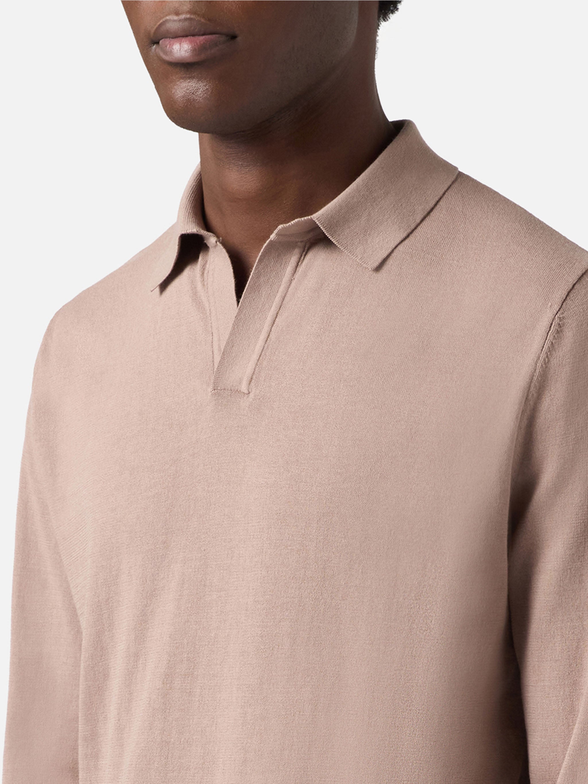 mc2-saint-barth-polo-sloan-in-cotone-high-twist-tortora image 2