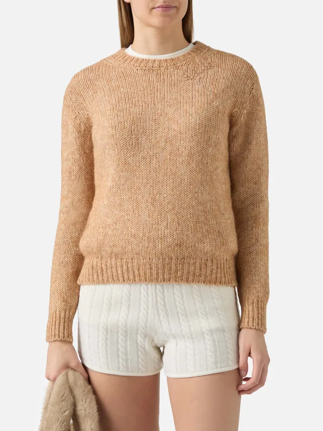 mc2-saint-barth-maglione-new-queen-misto-alpaca-beige-da-donna image 1