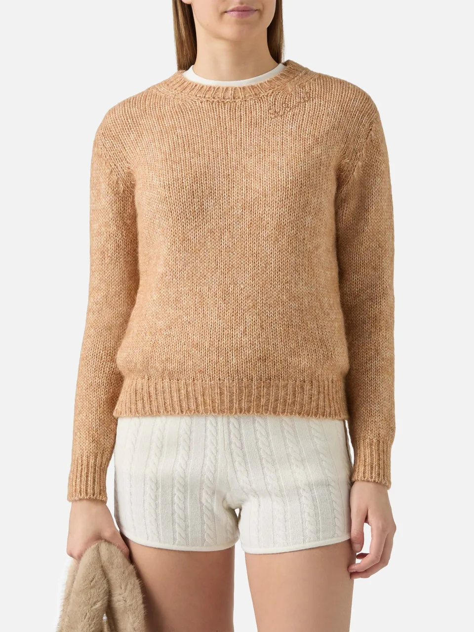 mc2-saint-barth-maglione-new-queen-misto-alpaca-beige-da-donna image 1