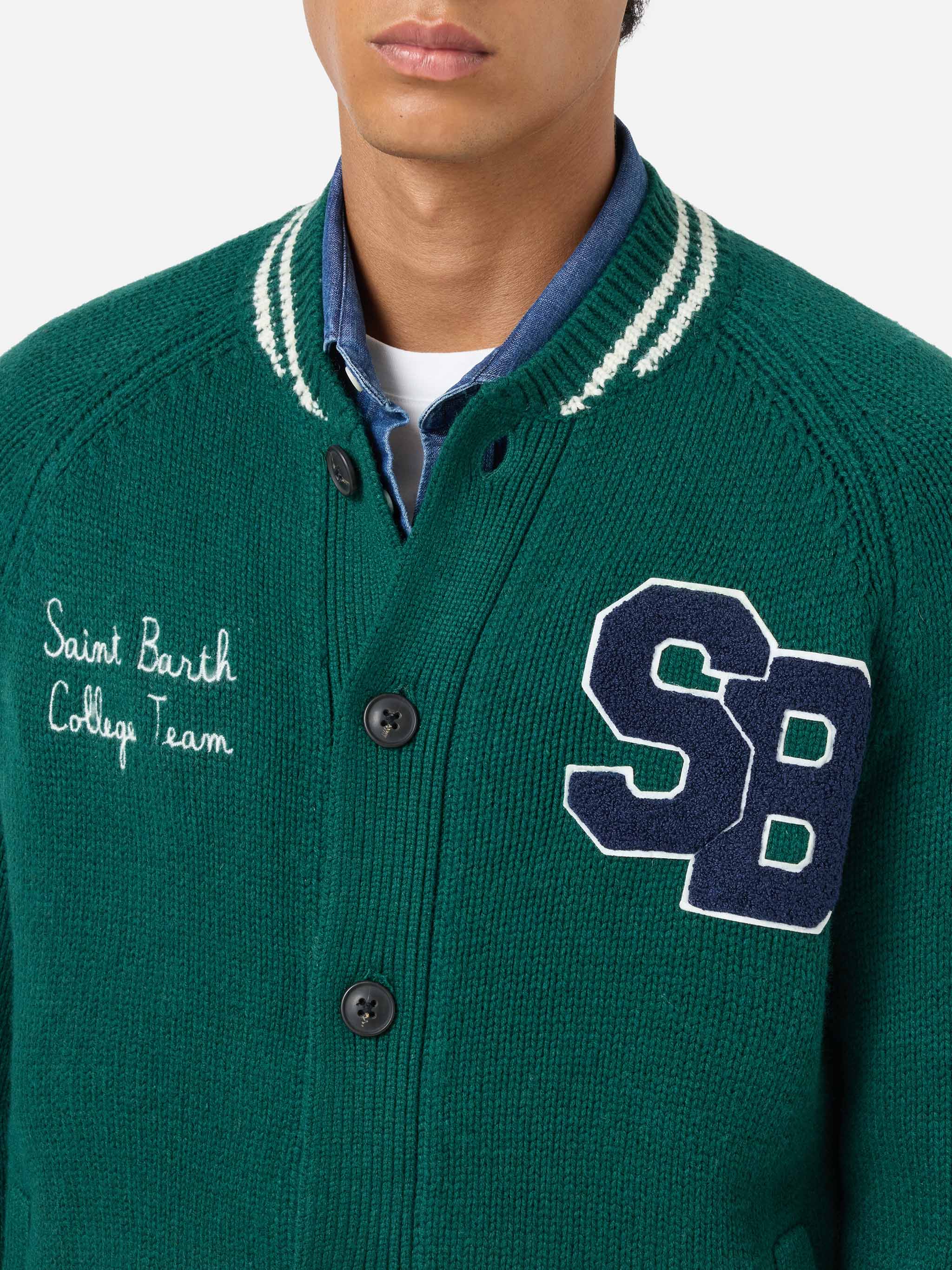mc2-saint-barth-bomber-benjamin-in-maglia-blu-navy-stile-college image 2
