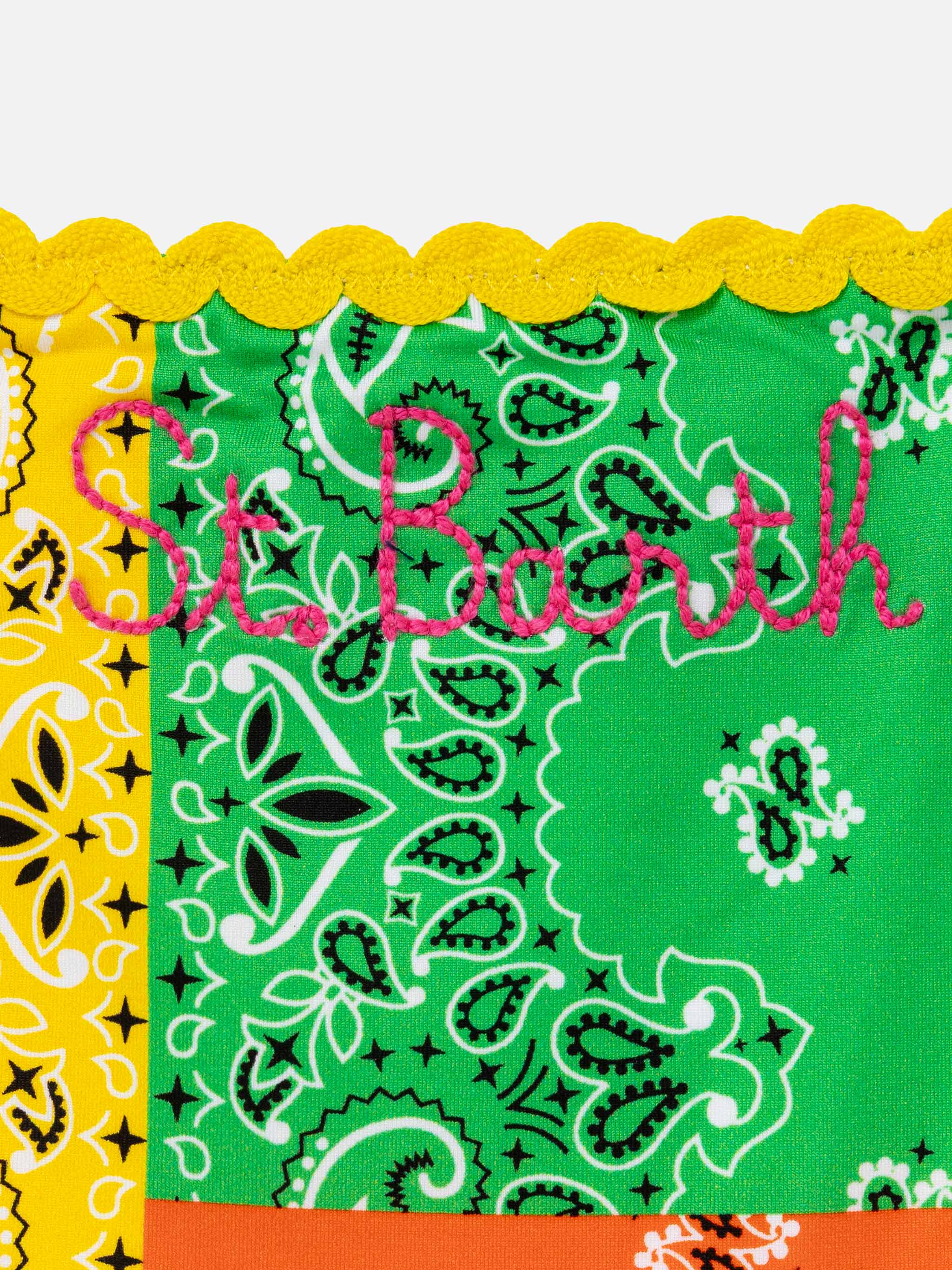 mc2-saint-barth-bikini-bambina-bandana-multicolore-con-slip-a-laccetti image 3