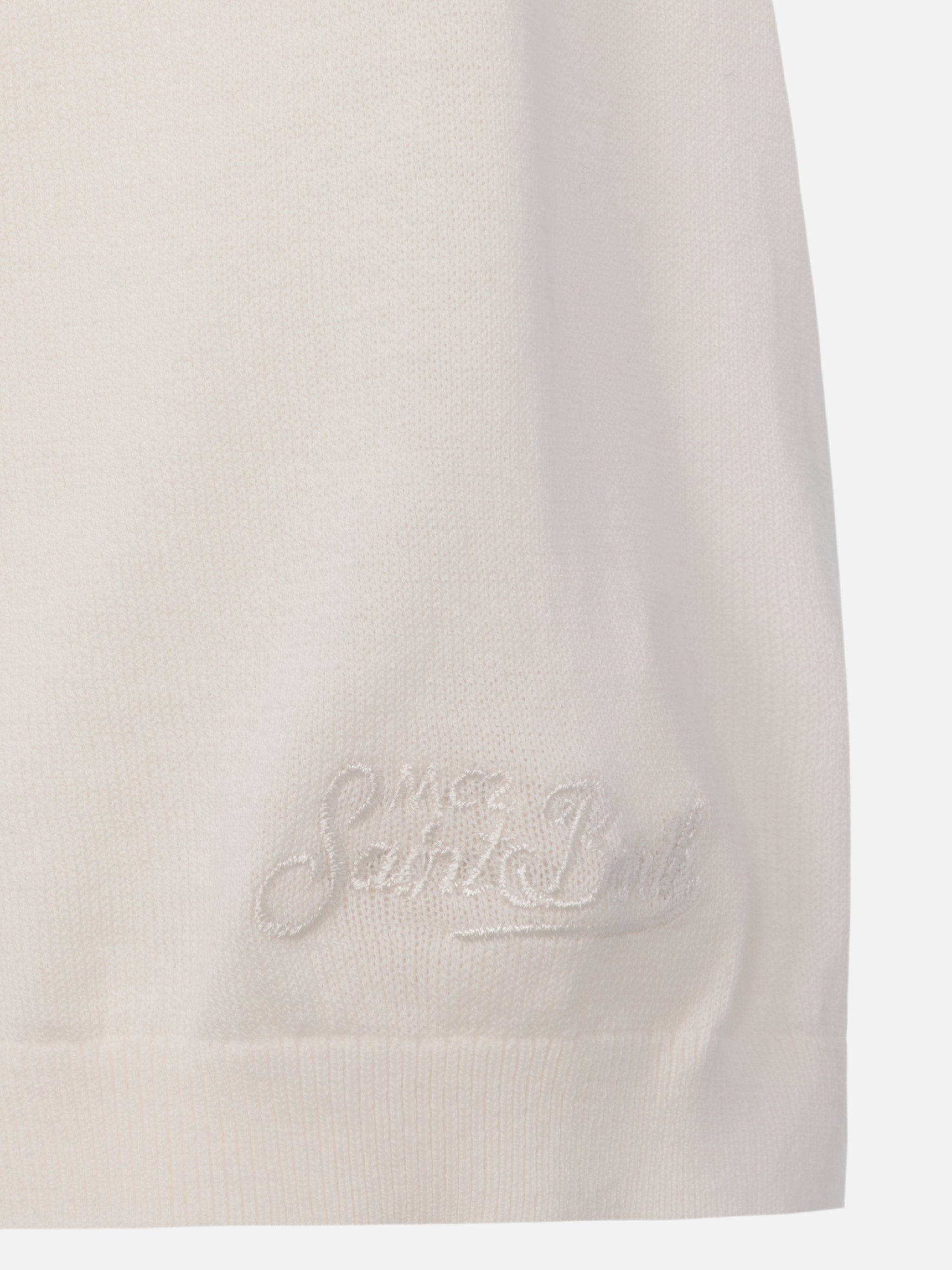 mc2-saint-barth-polo-sloan-uomo-in-maglia-bianca-senza-bottoni image 8