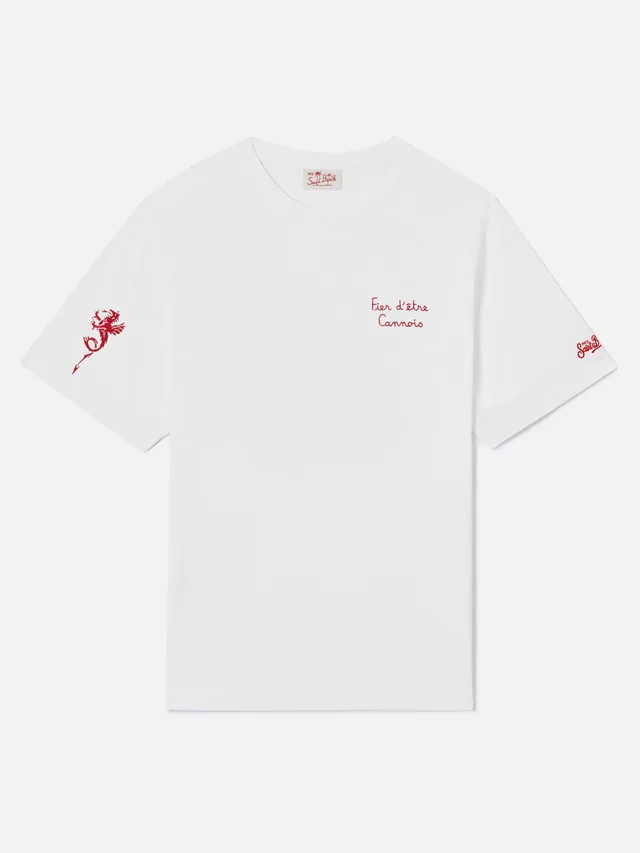 mc2-saint-barth-t-shirt-portofino-uomo-bianca-as-cannes-special-edition image 1