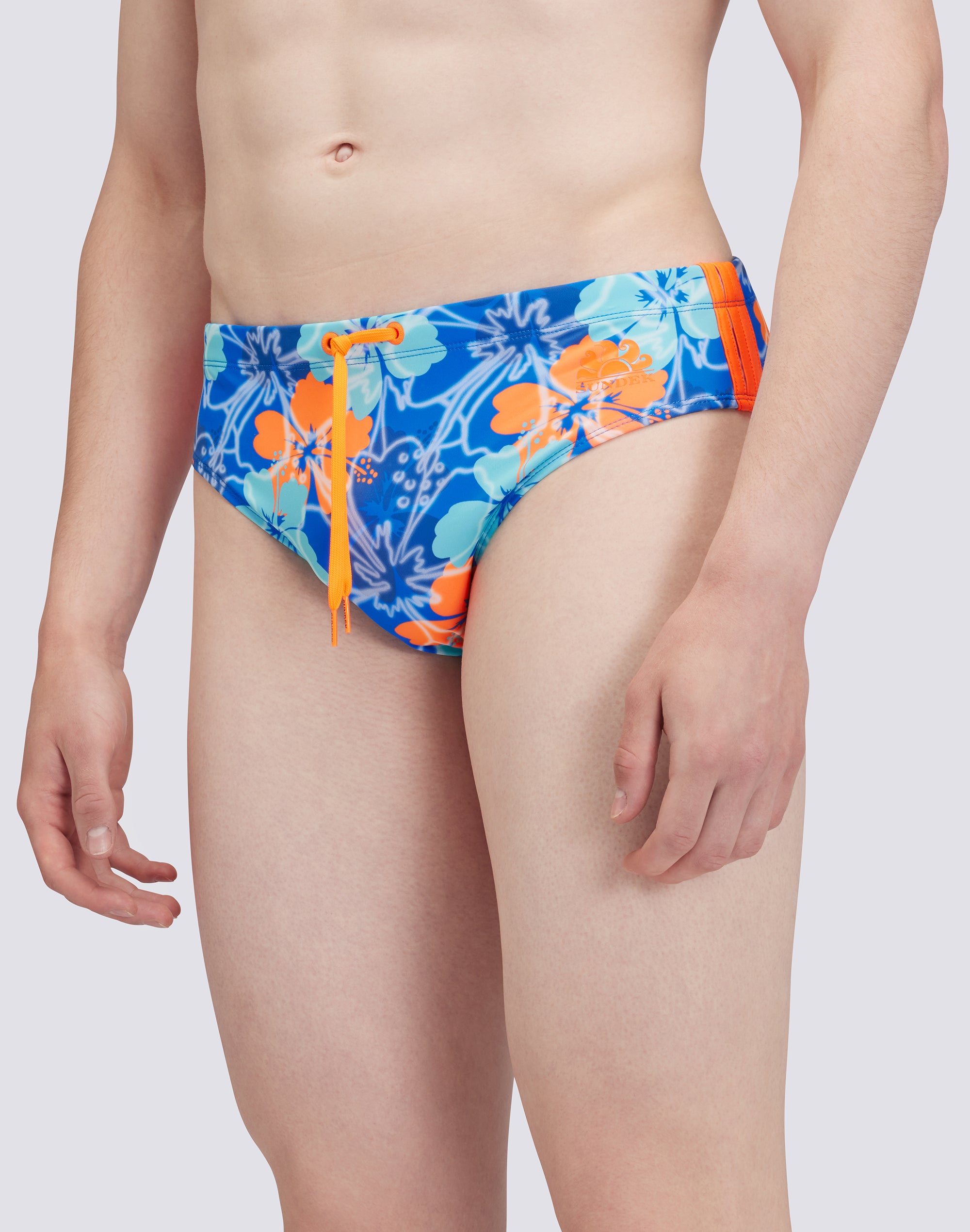diwalter-slip-mare-uomo-con-stampa-floreale-e-coulisse image 3