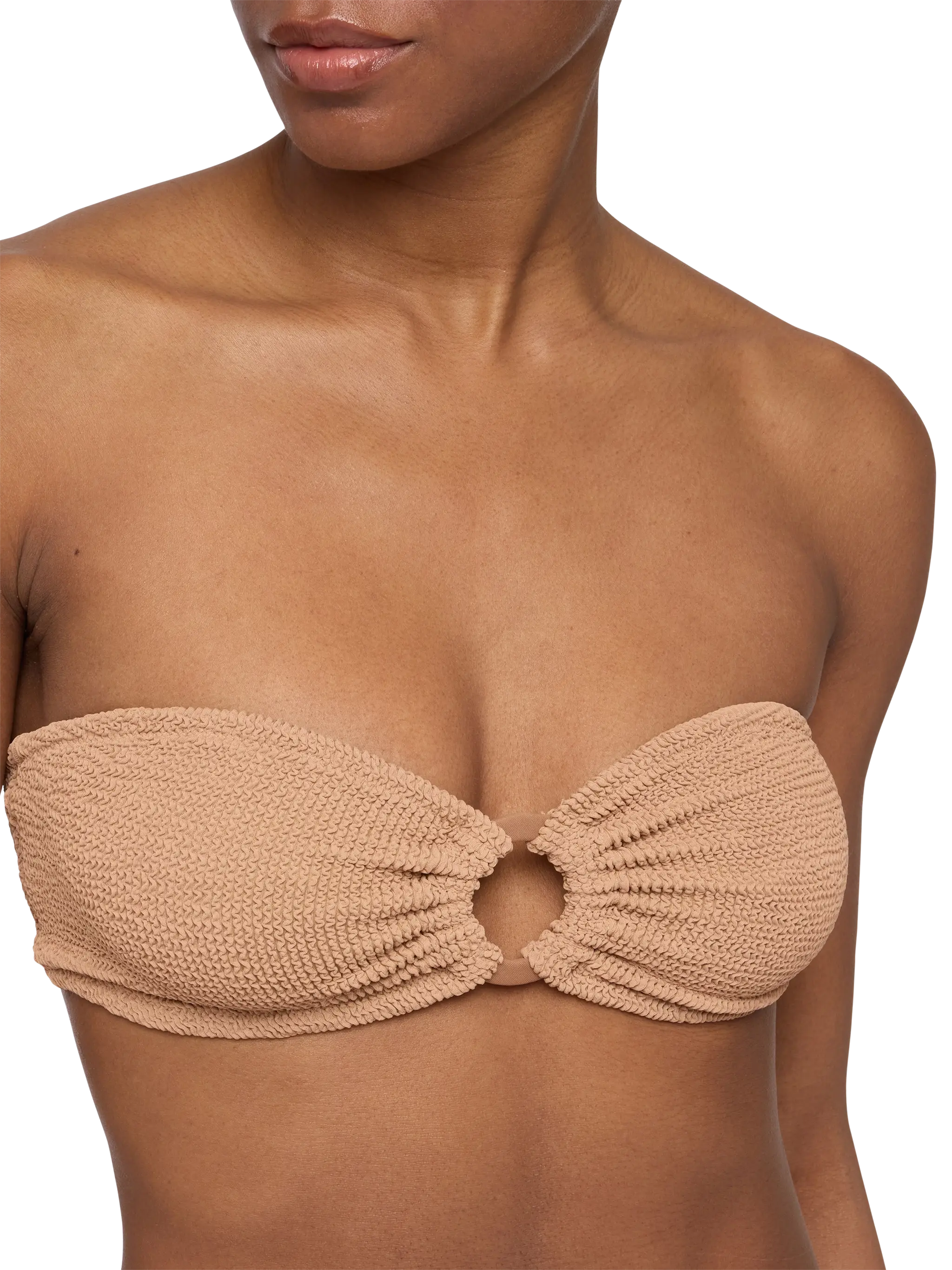 mc2-saint-barth-yulia-top-bikini-fascia-donna-marrone-cammello-crinkle image 3