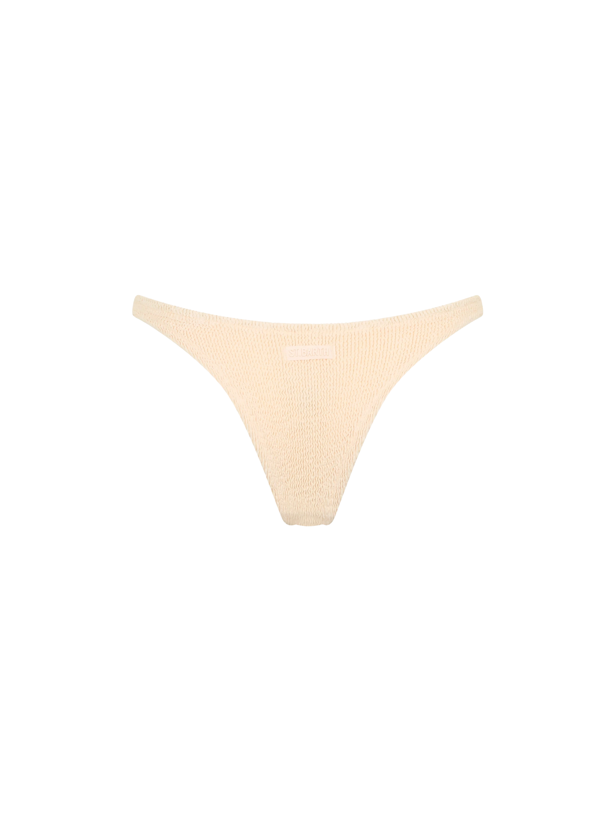 mc2-saint-barth-slip-naomi-cheeky-crinkle-beige-donna image 2