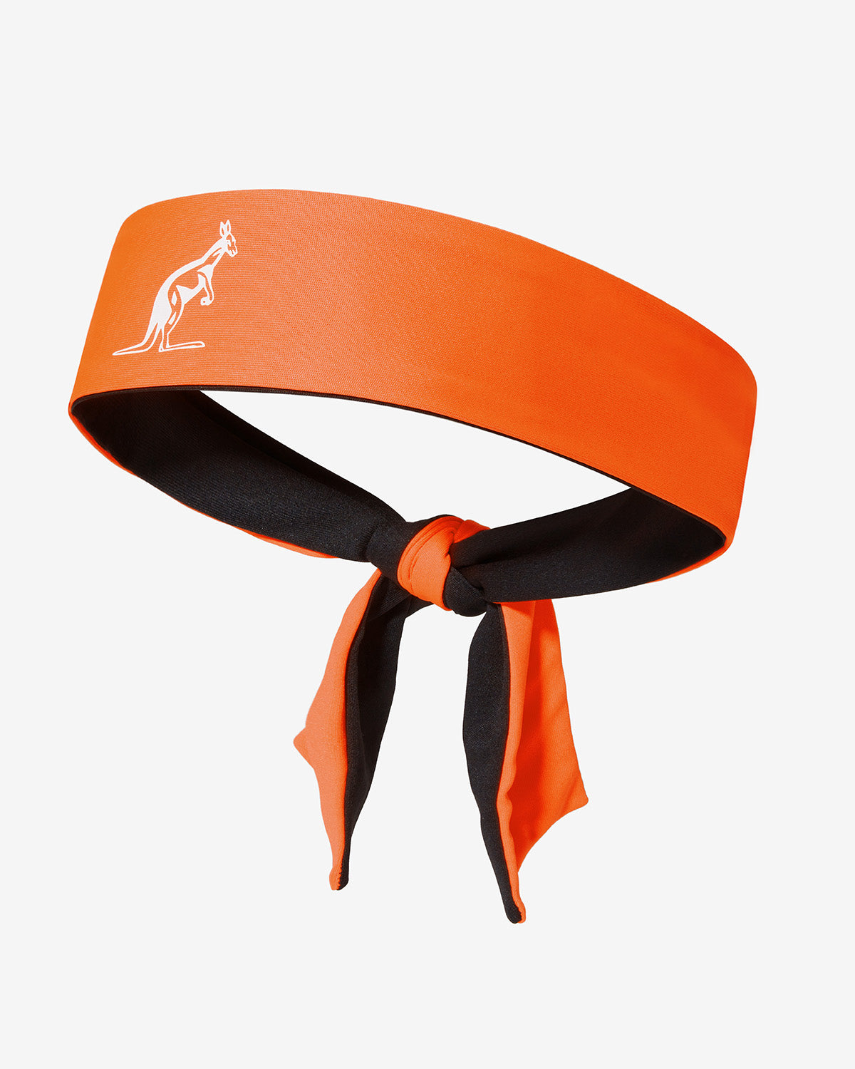 australian-bi-color-sweatband-fascia-tennis-ace-bicolore-arancio-acceso image 1