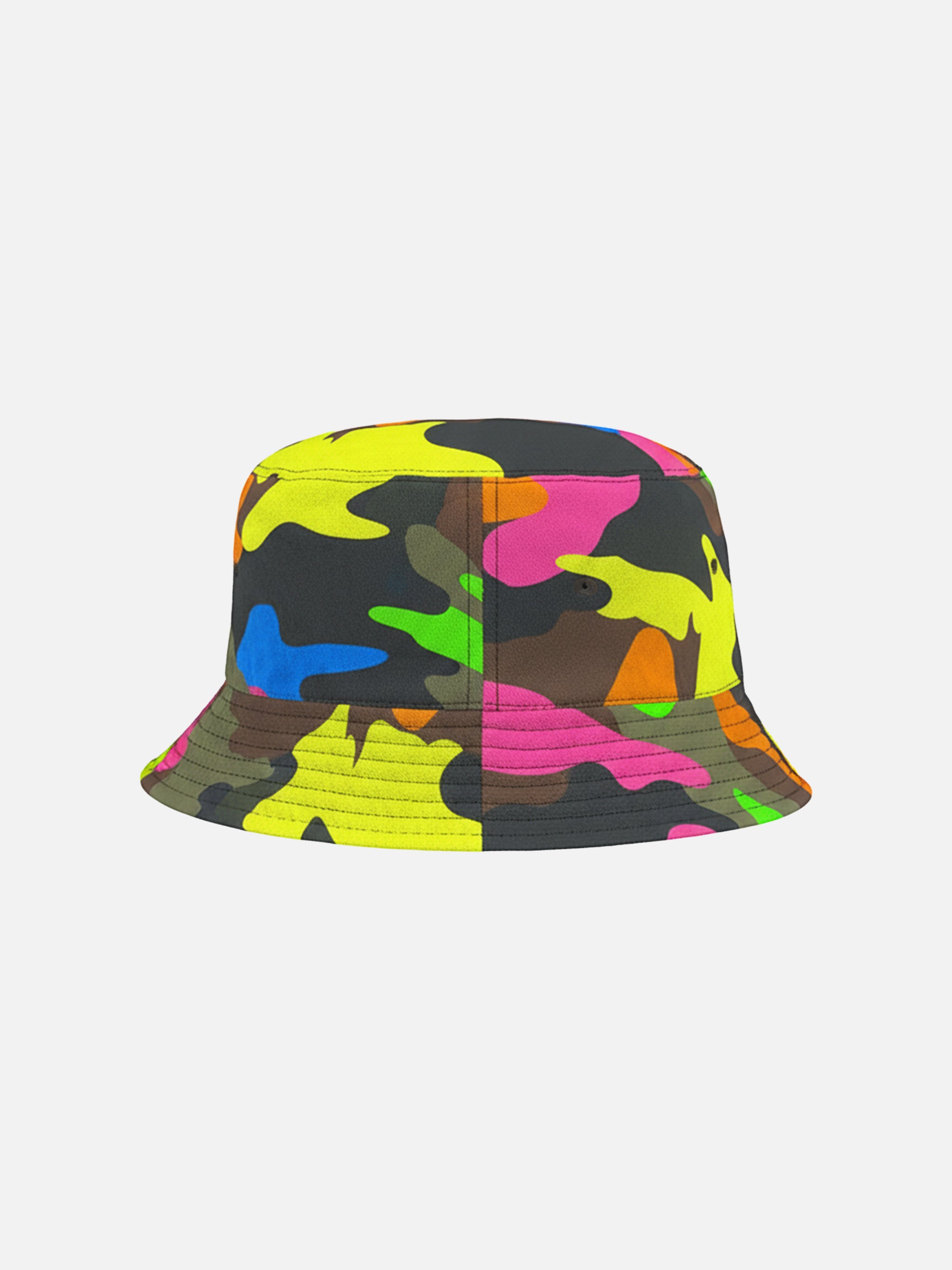 mc2-saint-barth-cappello-pescatore-cotone-multicolor-fluo-ricamo-st-barth image 2
