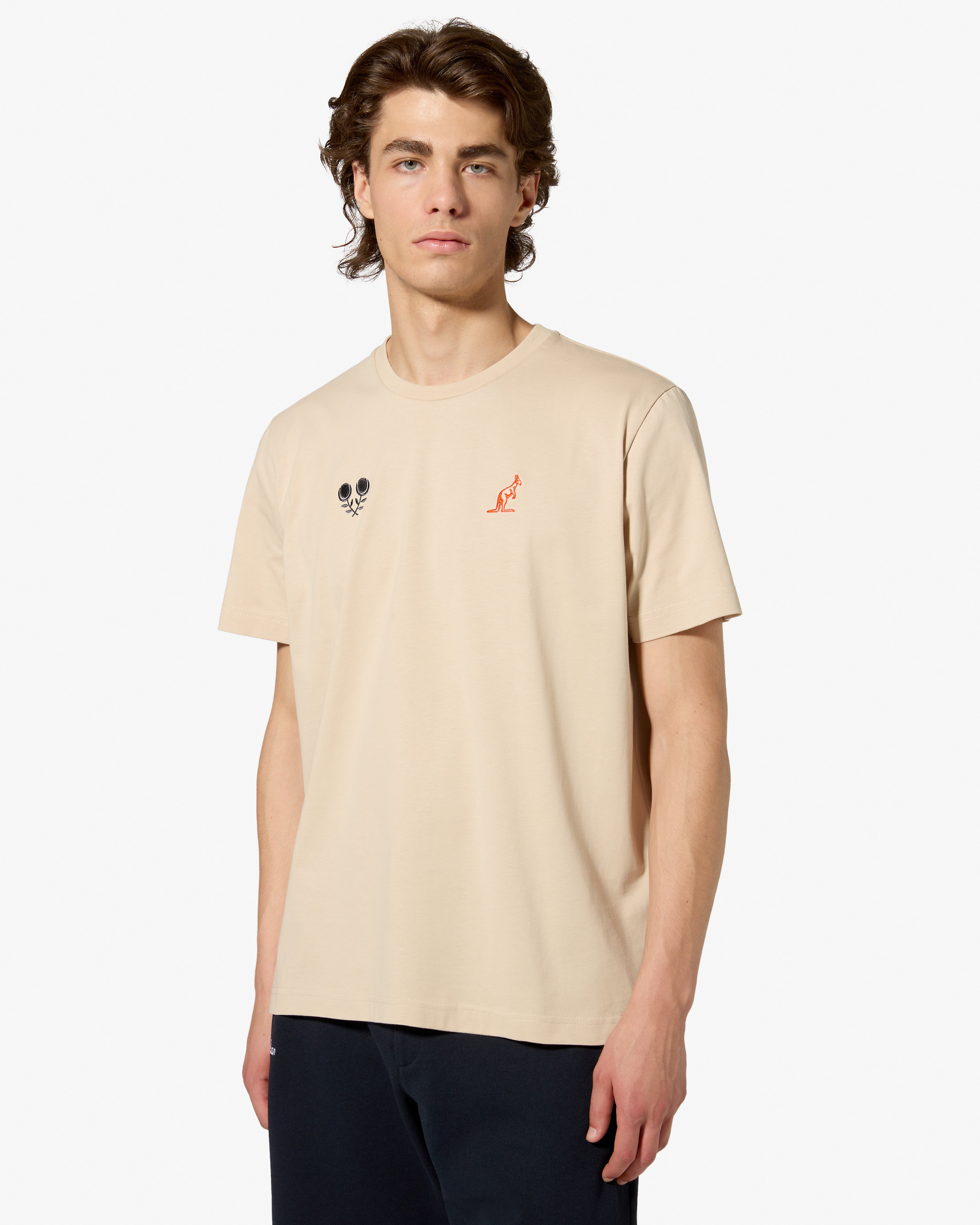 australian-gaucho-t-shirt-sabbia-t-shirt-cotone-stampa-serigrafica image 3