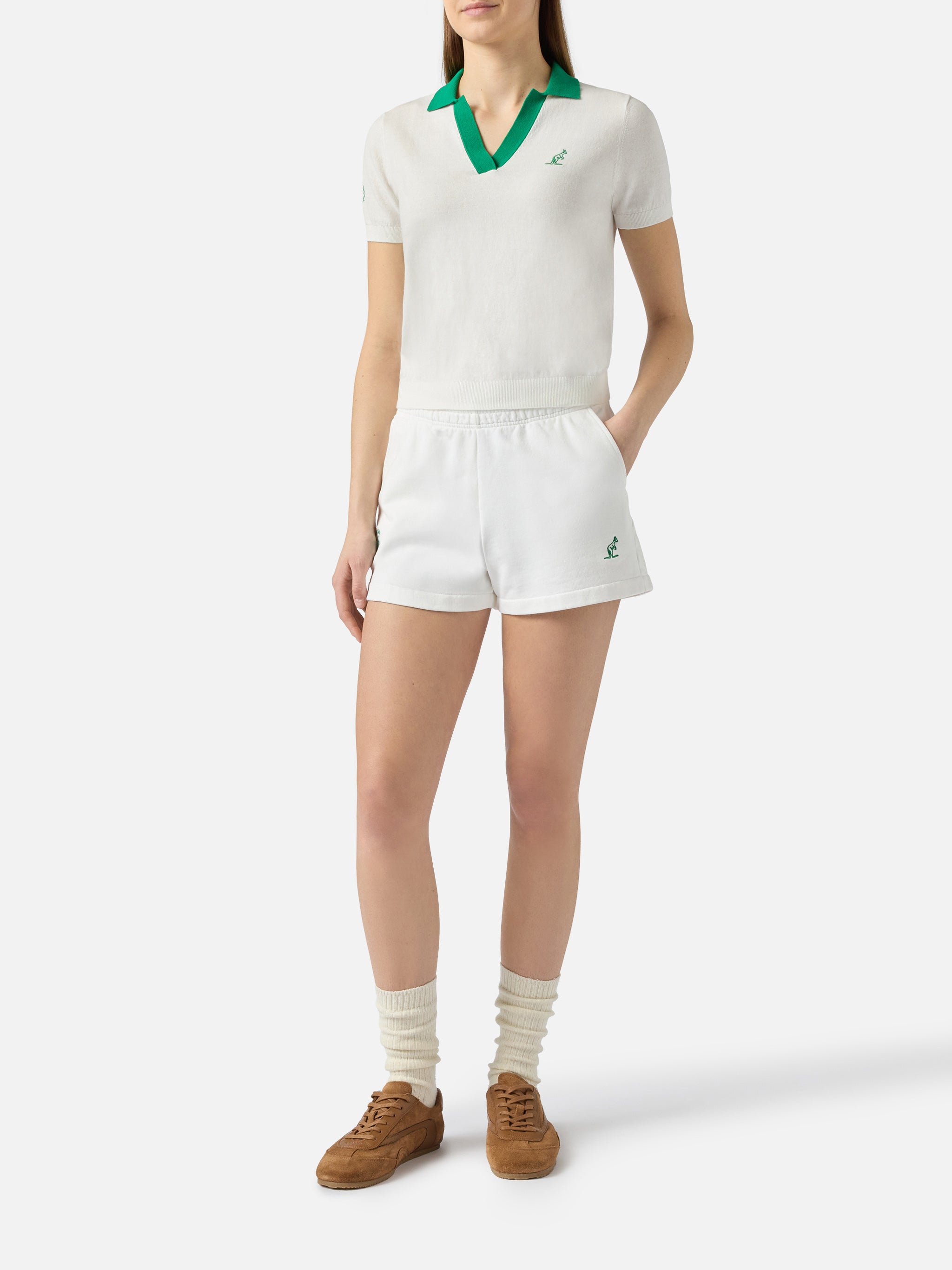 mc2-saint-barth-evonne-polo-donna-bianca-cotone-special-edition-australian image 5