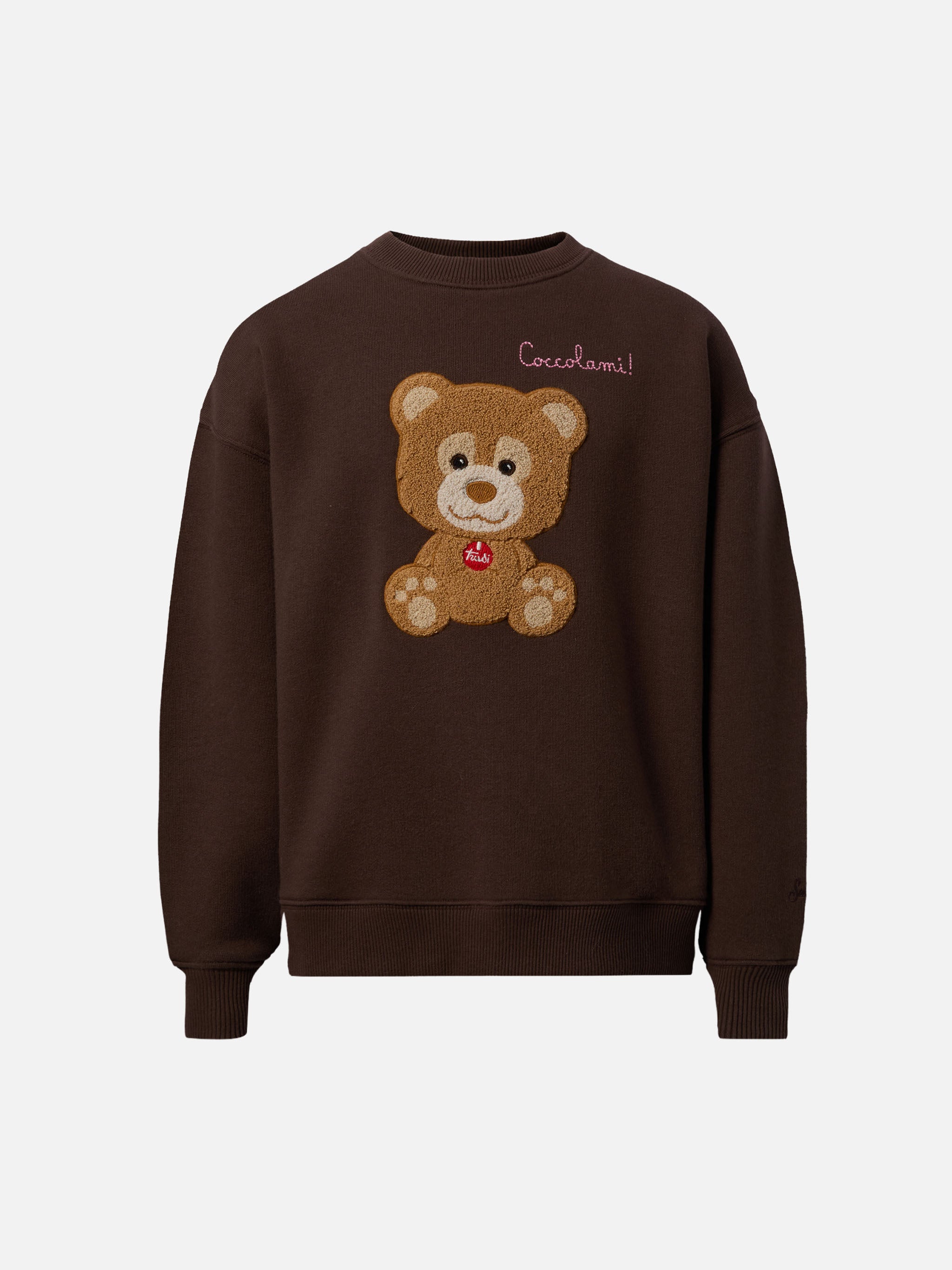 mc2-saint-barth-felpa-girocollo-briony-con-patch-orsetto-trudi-special-edition-t image 1