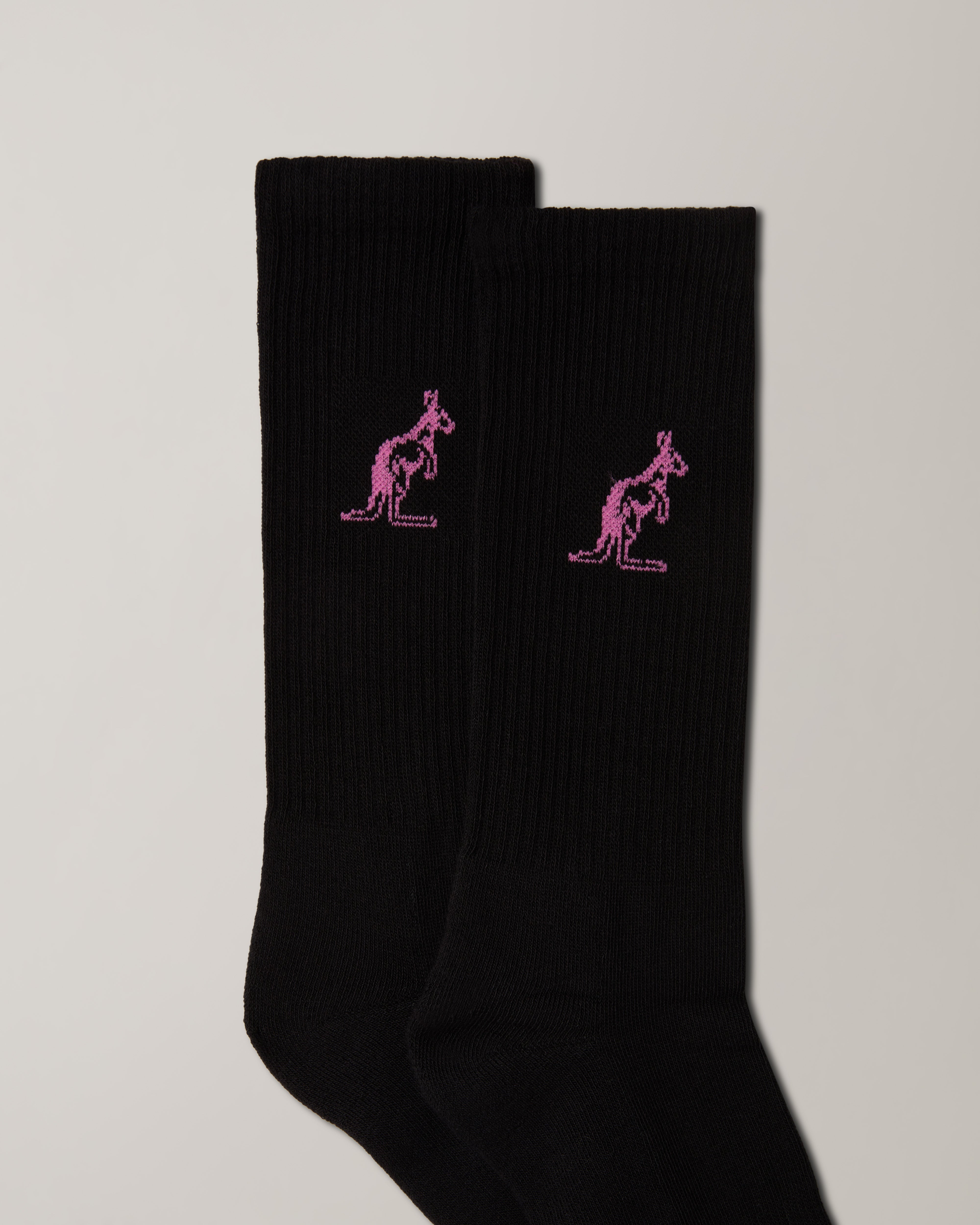australian-cotton-socks-calza-in-cotone-nero-giacinto image 2