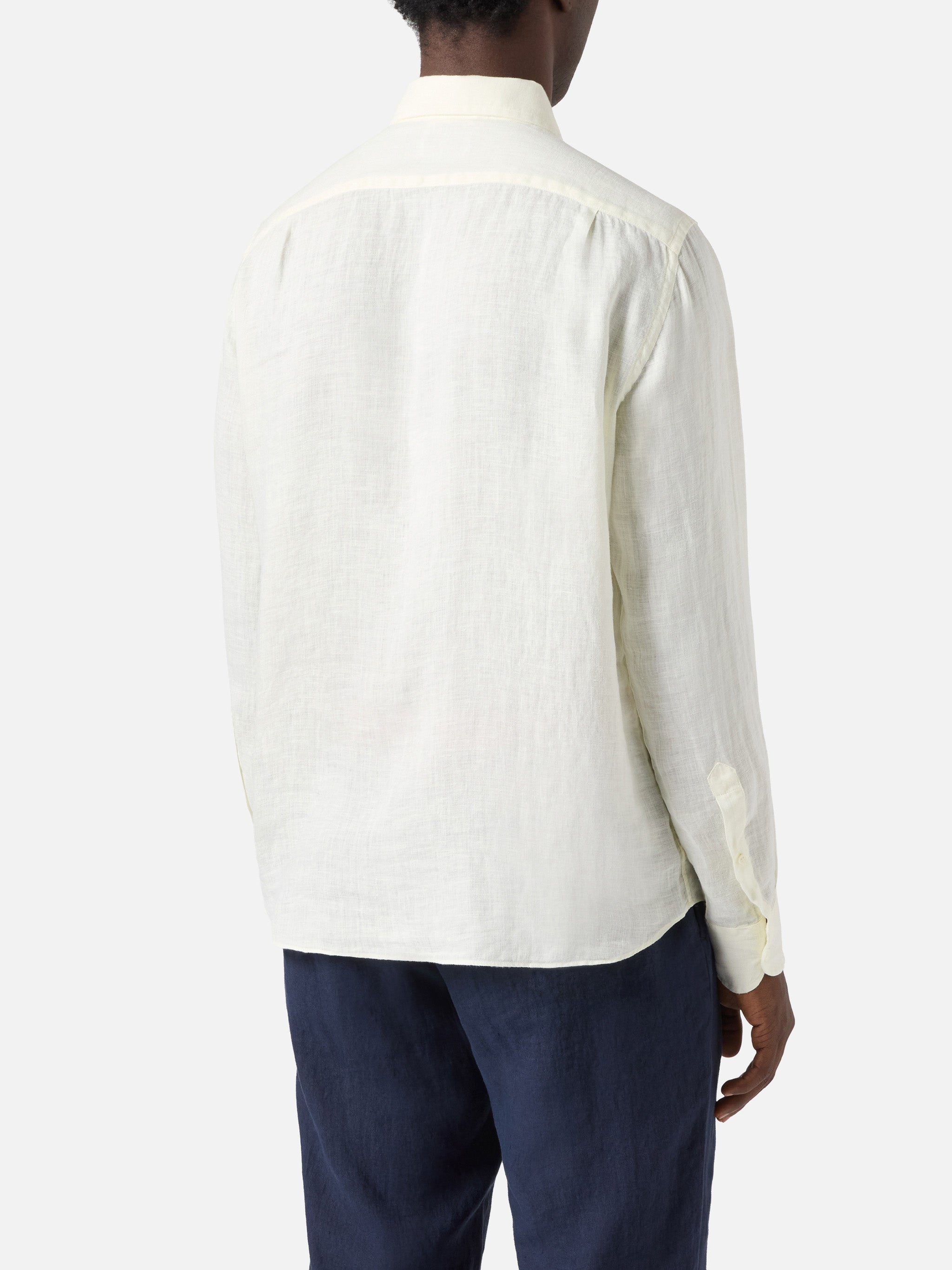 mc2-saint-barth-raphael-camicia-uomo-panna-lino-tintura-minerale image 4