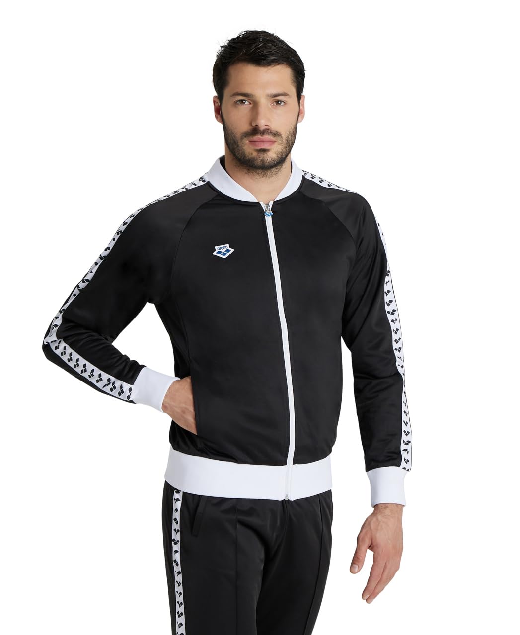 arena-relax-iv-team-jacket-giacca-sportiva-uomo-con-zip-2 image 8