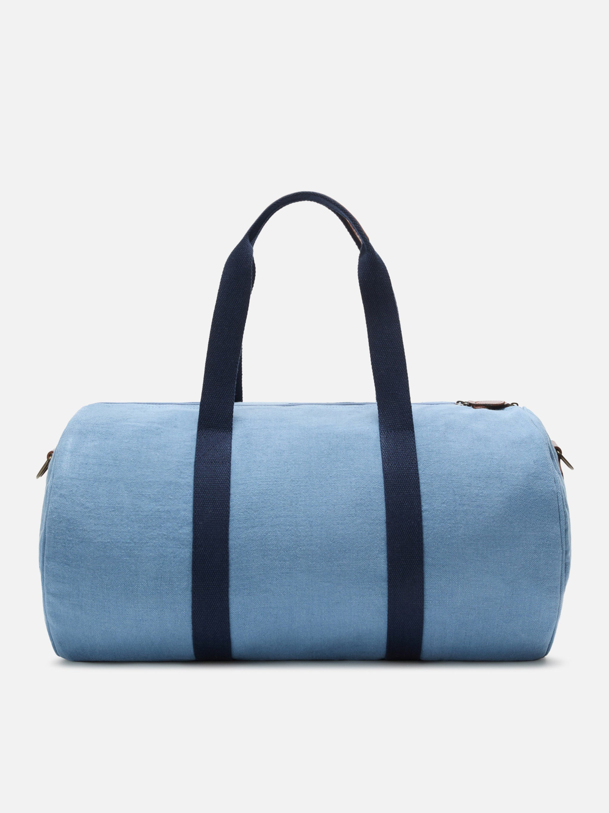 borsone-da-viaggio-mc2-saint-barth-round-jetleg-in-lino-blu-con-logo-ricamato image 4