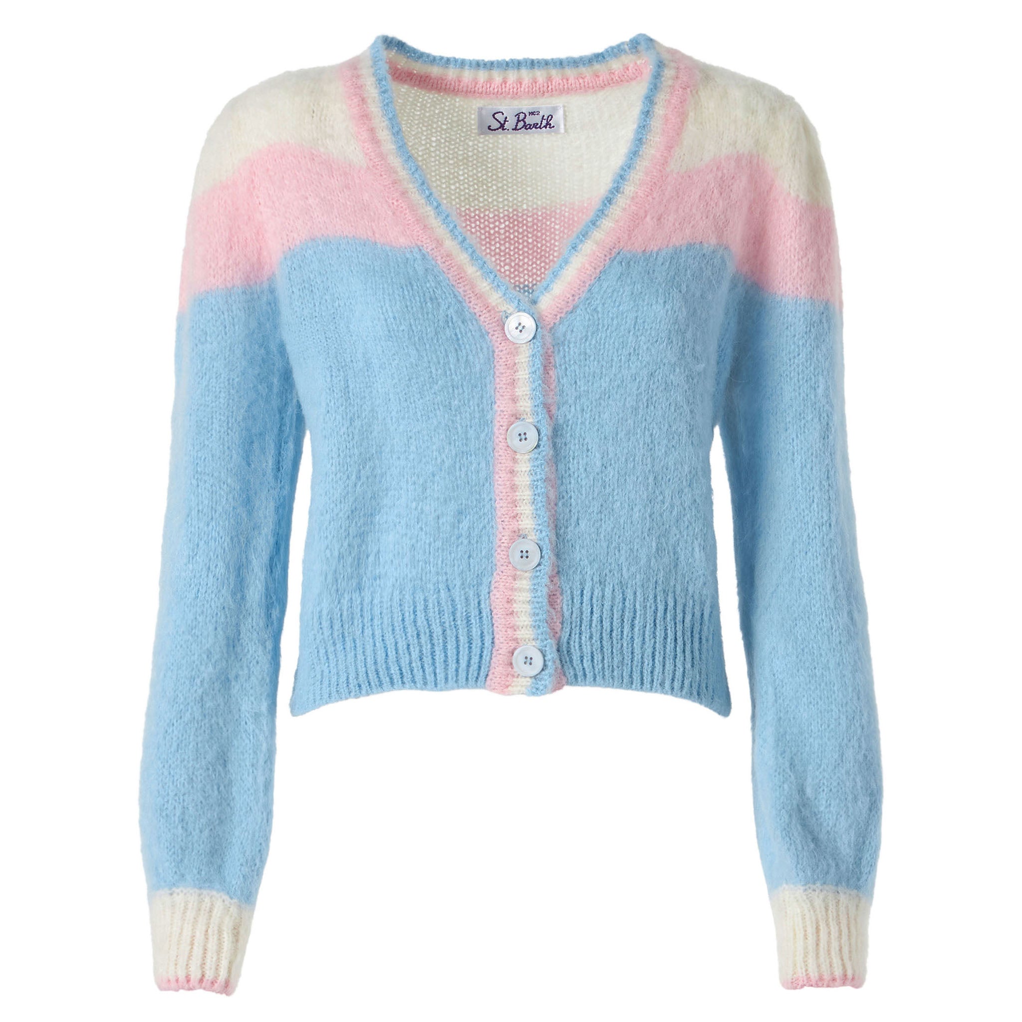 mc2-saint-barth-cardigan-crop-maglia-garzata-rosa-donna image 4