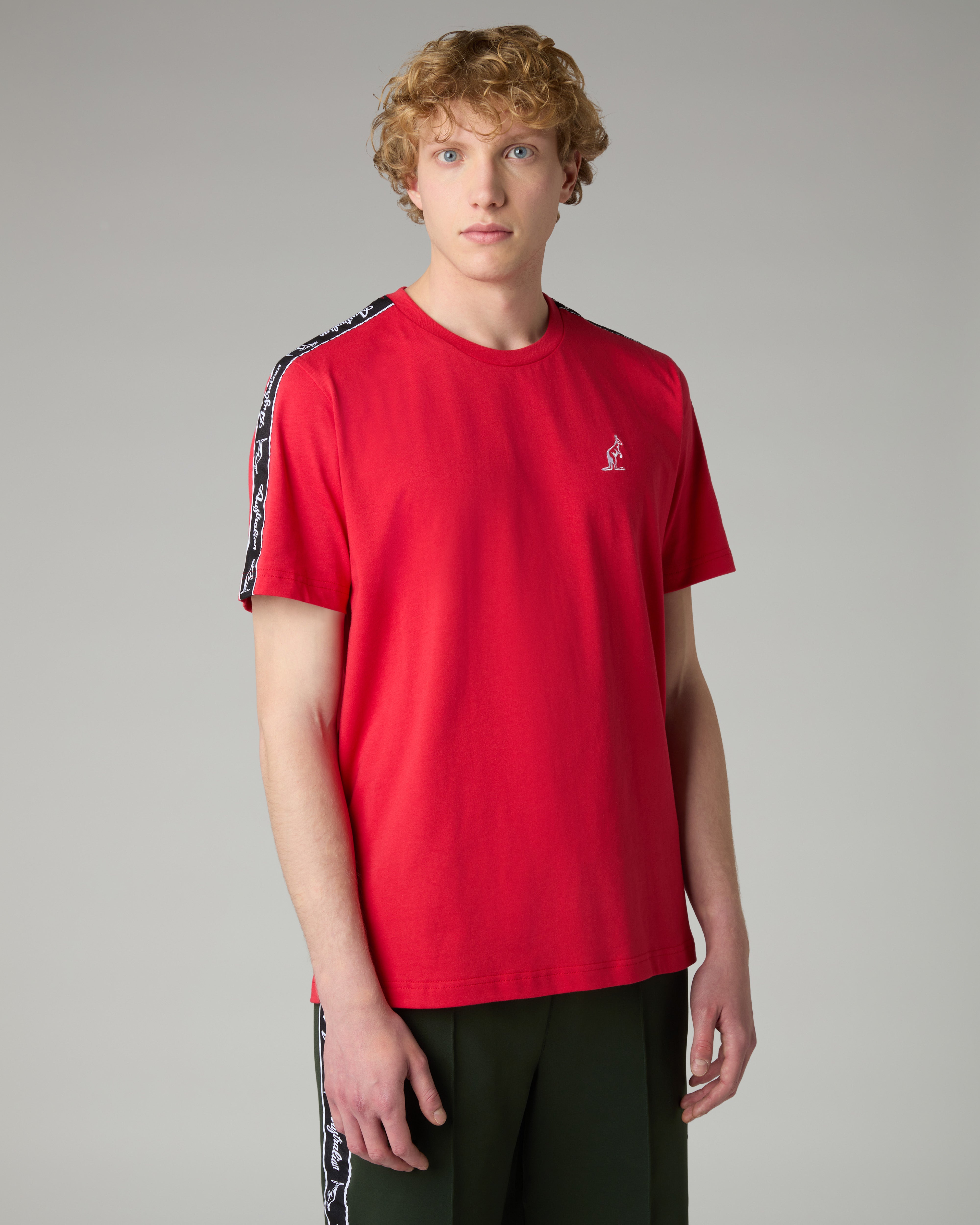 australian-tape-t-shirt-tango-red-in-cotone image 1