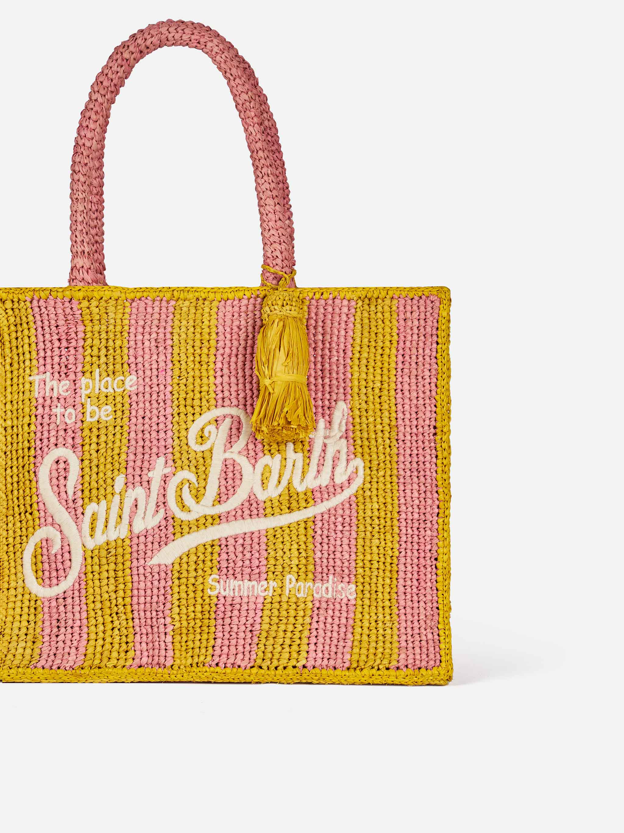 mc2-saint-barth-borsa-colette-rafia-rigata-naturale image 3