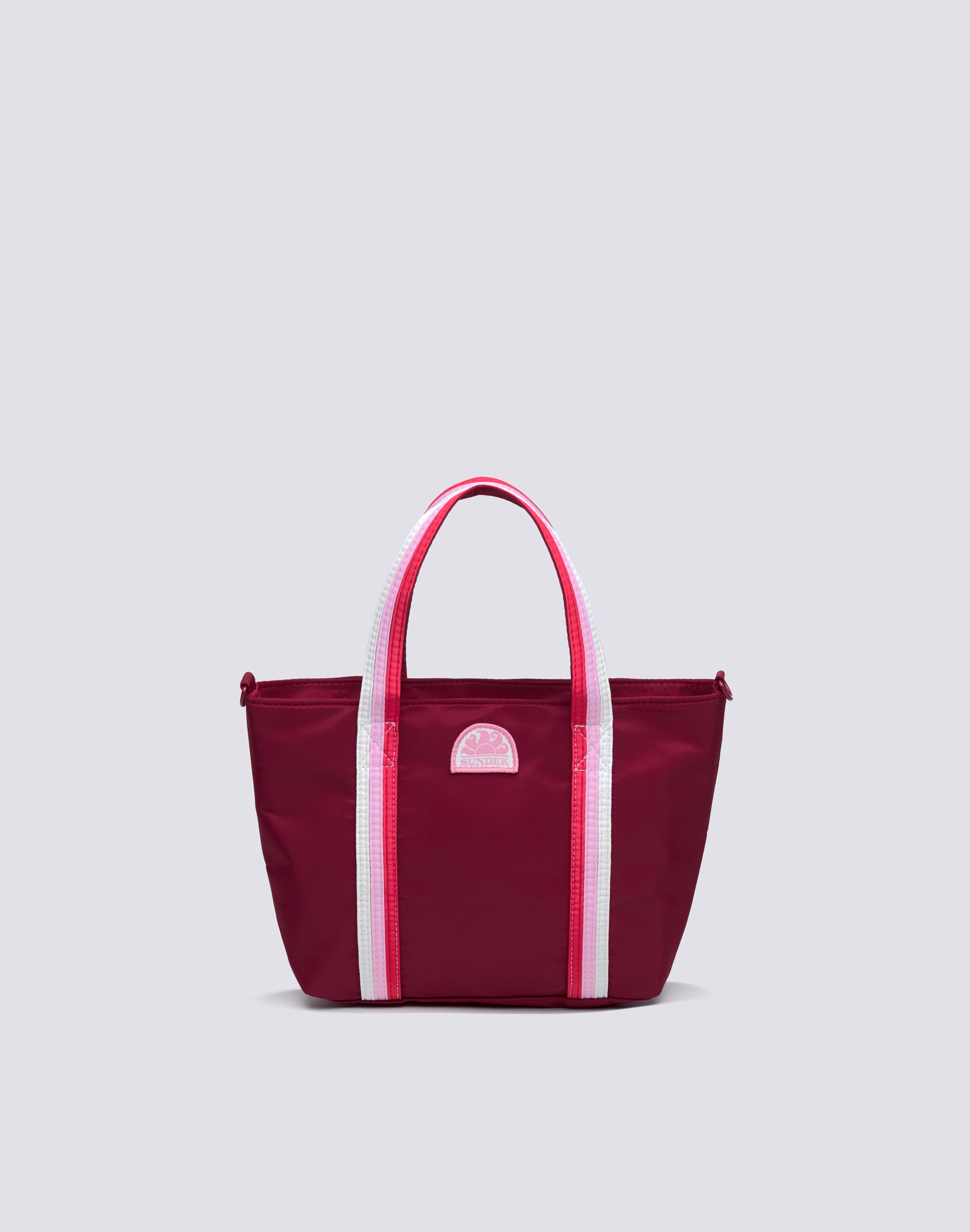 sundek-mini-borsa-mare-con-manici-arcobaleno-e-tracolla image 1