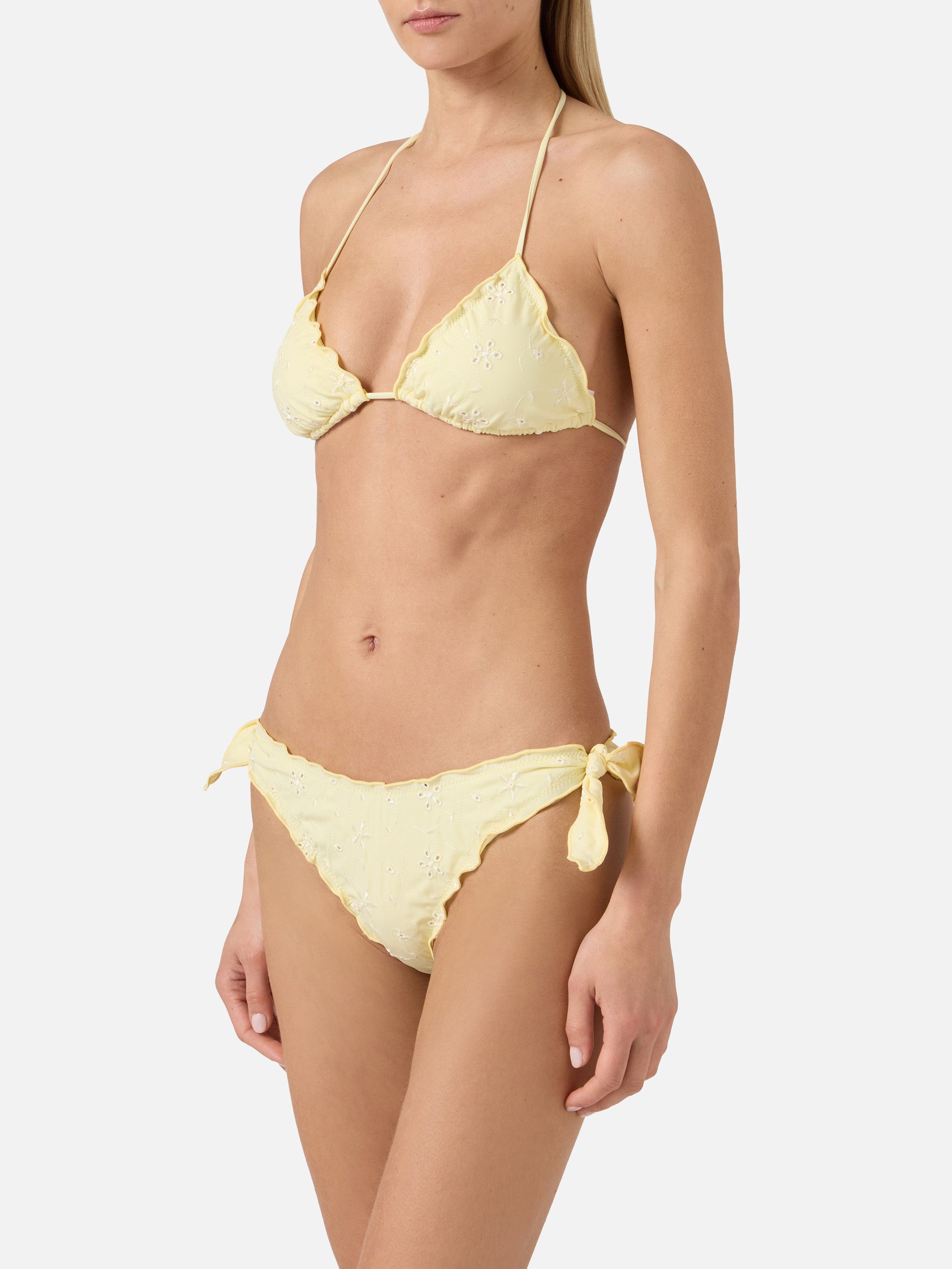 mc2-saint-barth-sarius-bikini-triangolo-sangallo-giallo image 2