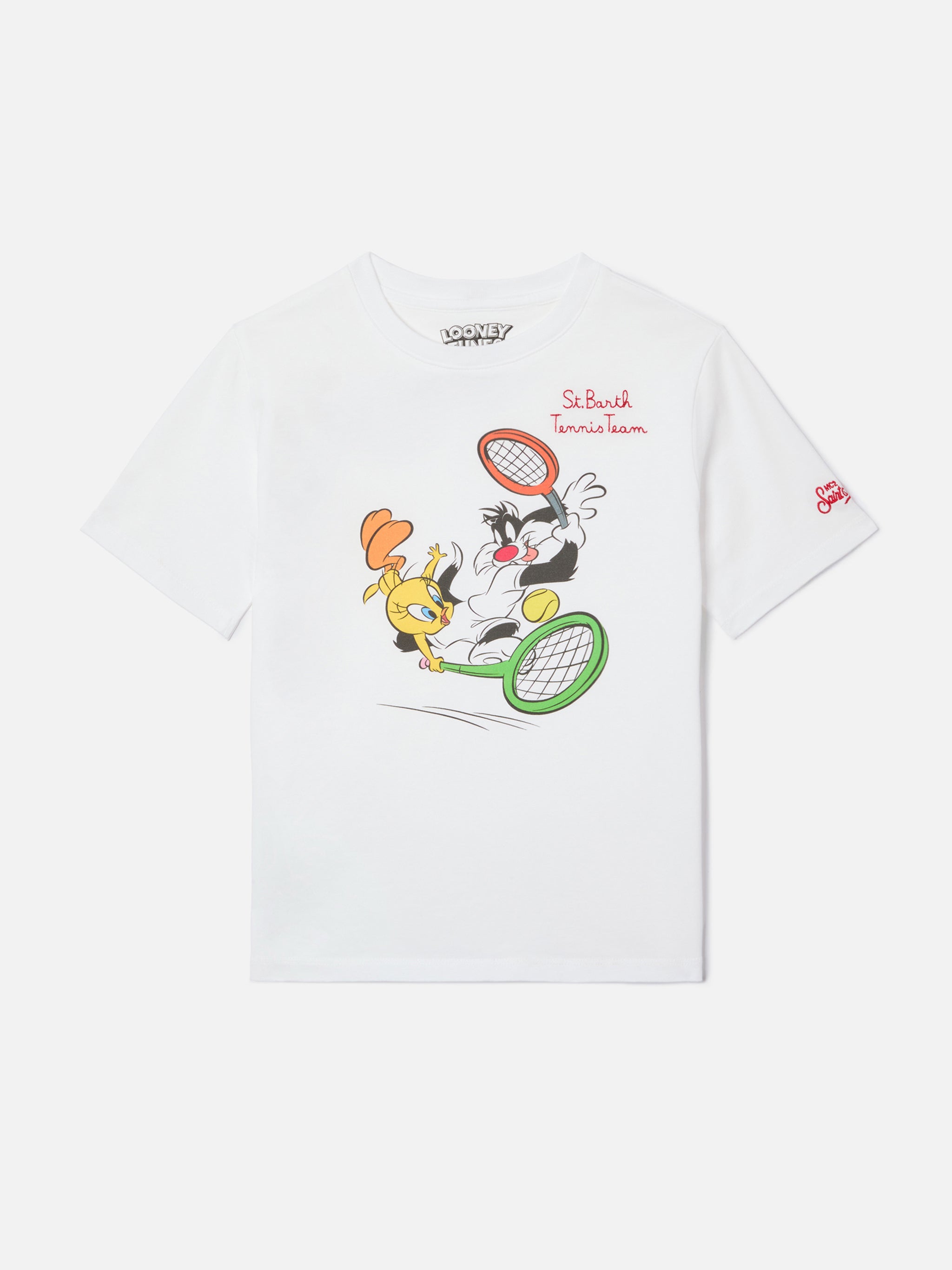 t-shirt-denver-jr-mc2-saint-barth-bambino-in-cotone-con-ricamo-tennis-team-speci image 1