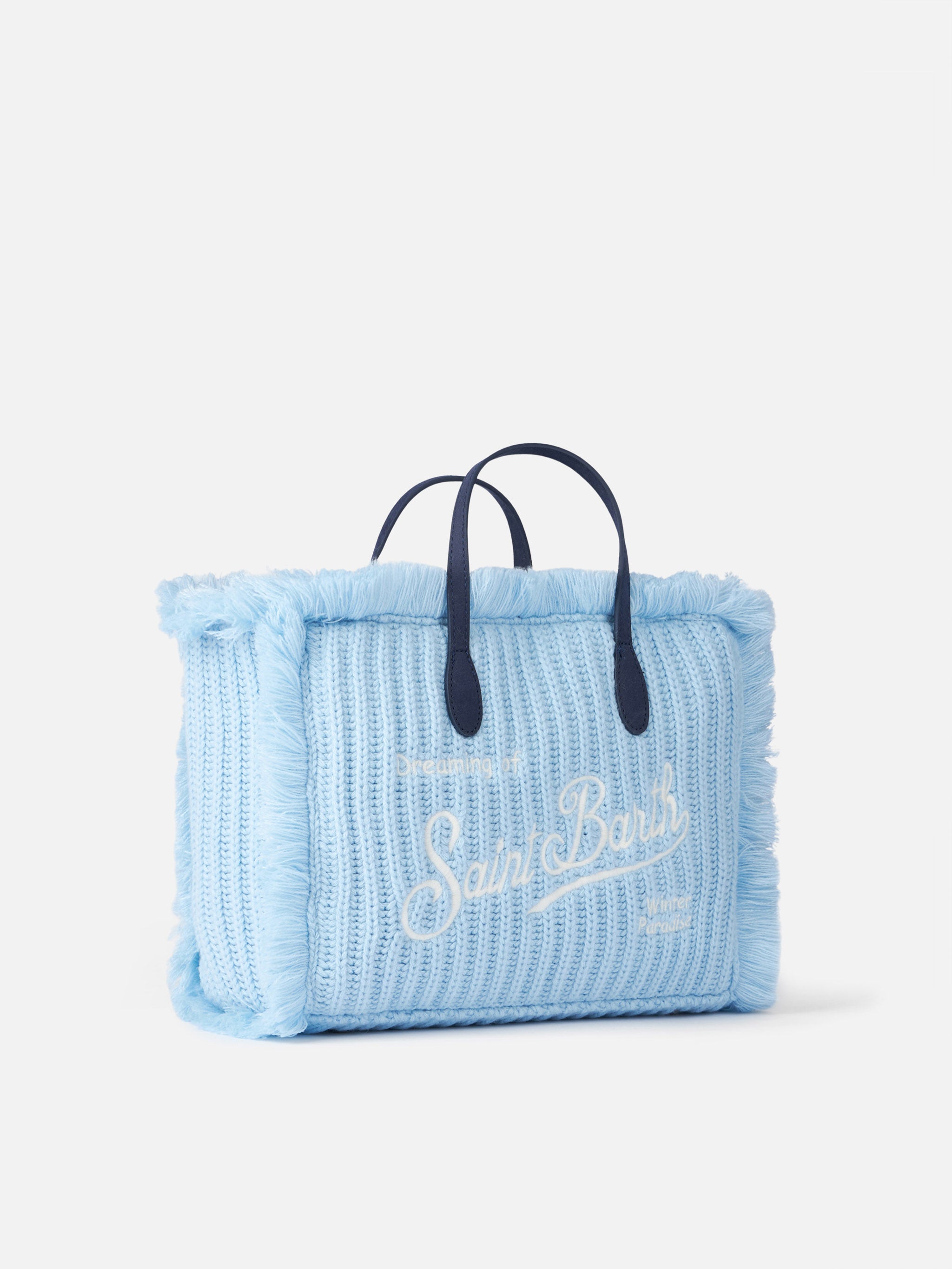 mc2-saint-barth-borsa-colette-in-maglia-a-coste-azzurra-con-ricamo-logo-col0003 image 3