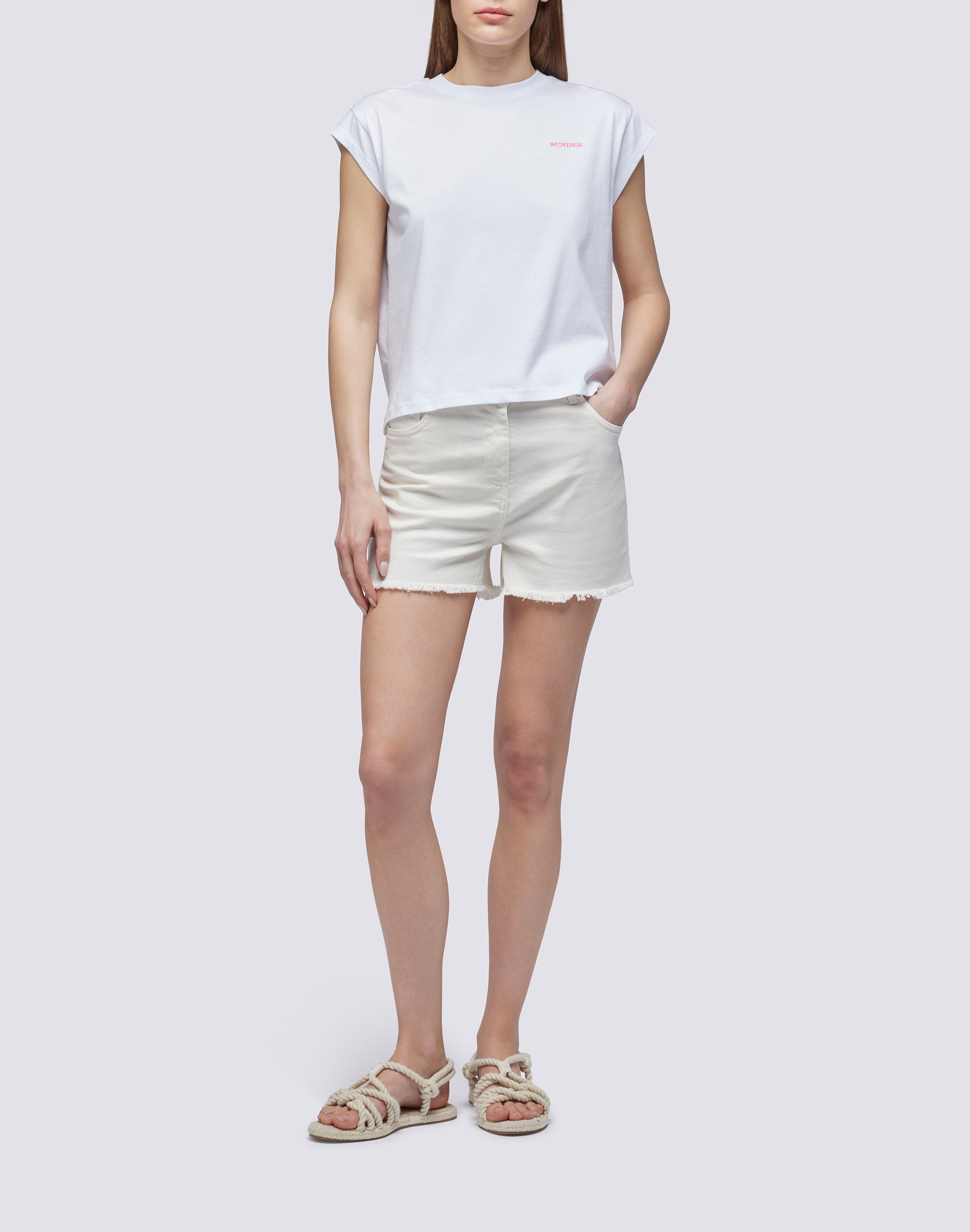 sundek-t-shirt-con-stampa-degrad-vestibilit-boxy image 3