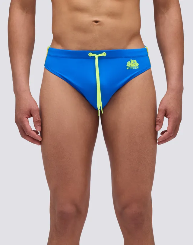 sundek-diwalter-slip-mare-uomo-sax-tinta-unita-con-bande-laterali image 1