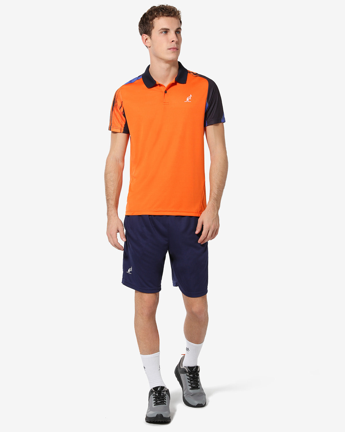 australian-blaze-polo-shirt-tennis-polo-ace-arancio-acceso-performance image 2