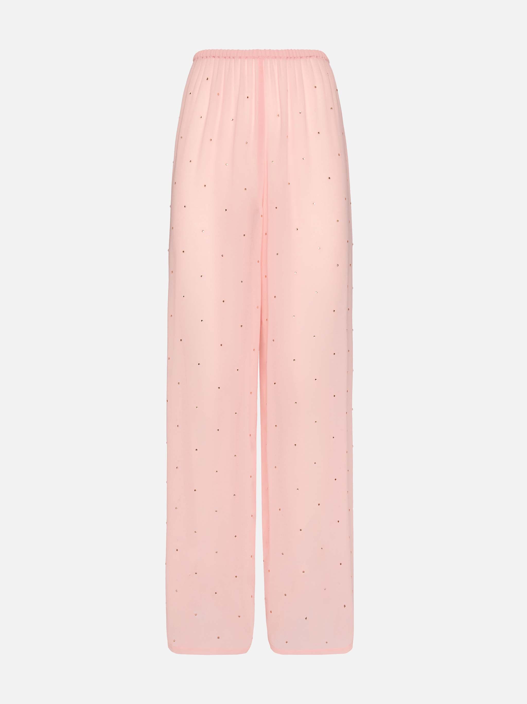 mc2-saint-barth-pantaloni-amalia-donna-georgette-rosa-con-strass image 5