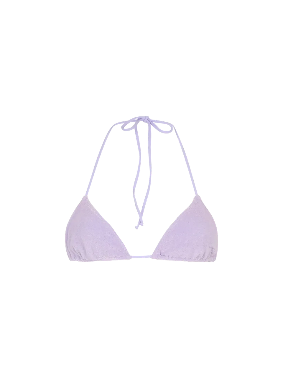 mc2-saint-barth-top-bikini-leah-a-triangolo-spugna-lilla-tinta-unita image 1