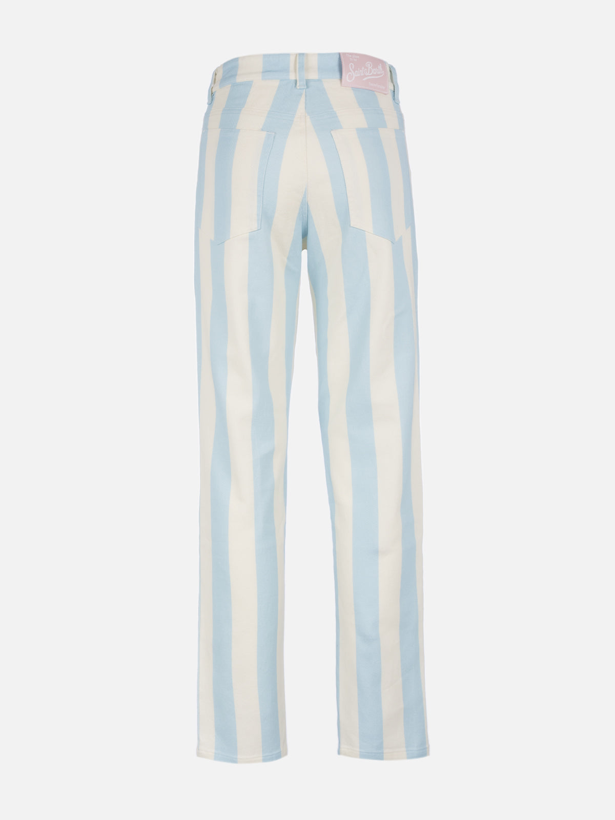 mc2-saint-barth-jeans-belleville-in-denim-con-stampa-a-righe-azzurre-gamba-affus image 6