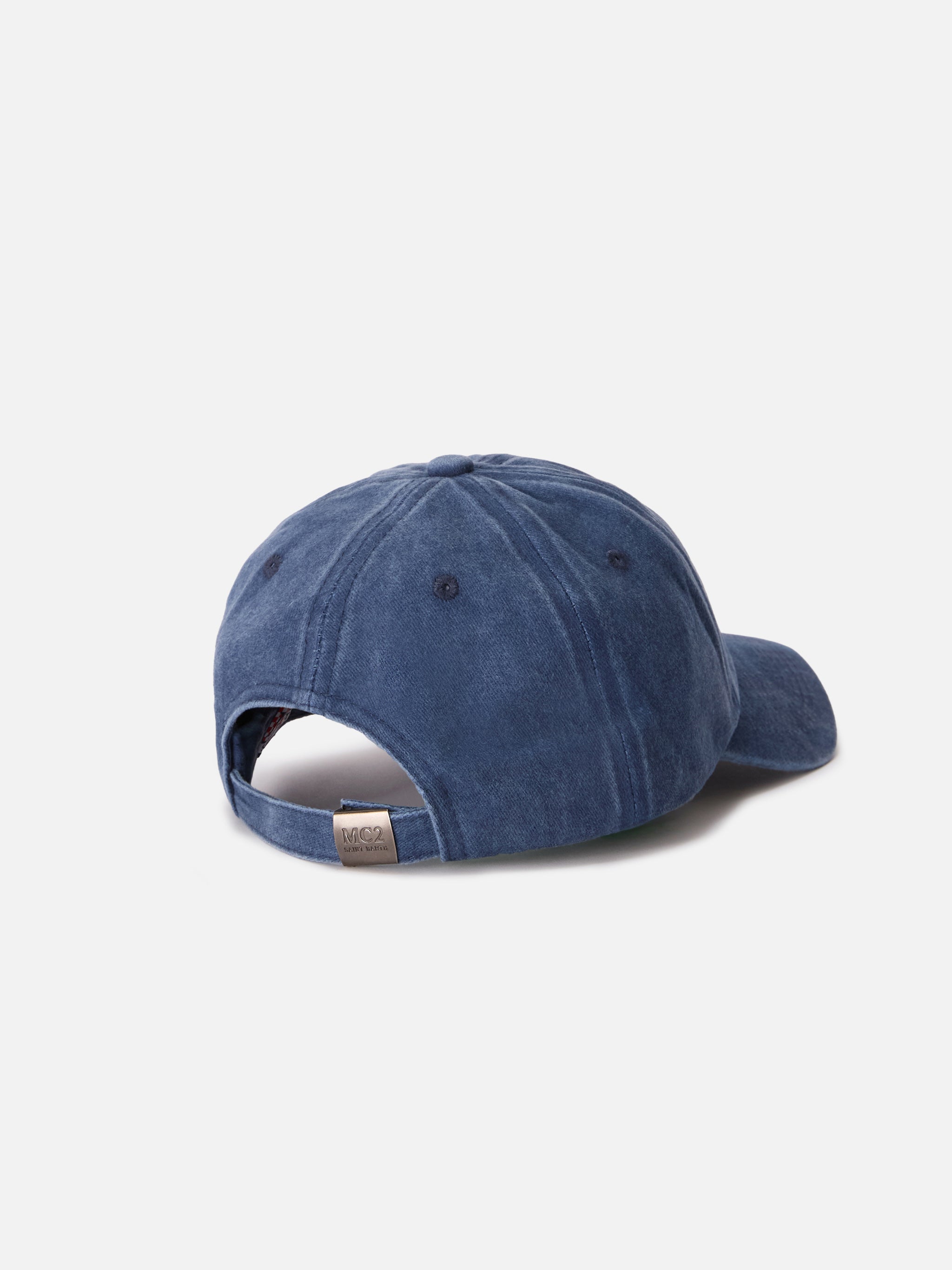 mc2-saint-barth-davis-das0004-cappellino-con-visiera-denim-blu-logo-ricamato image 3