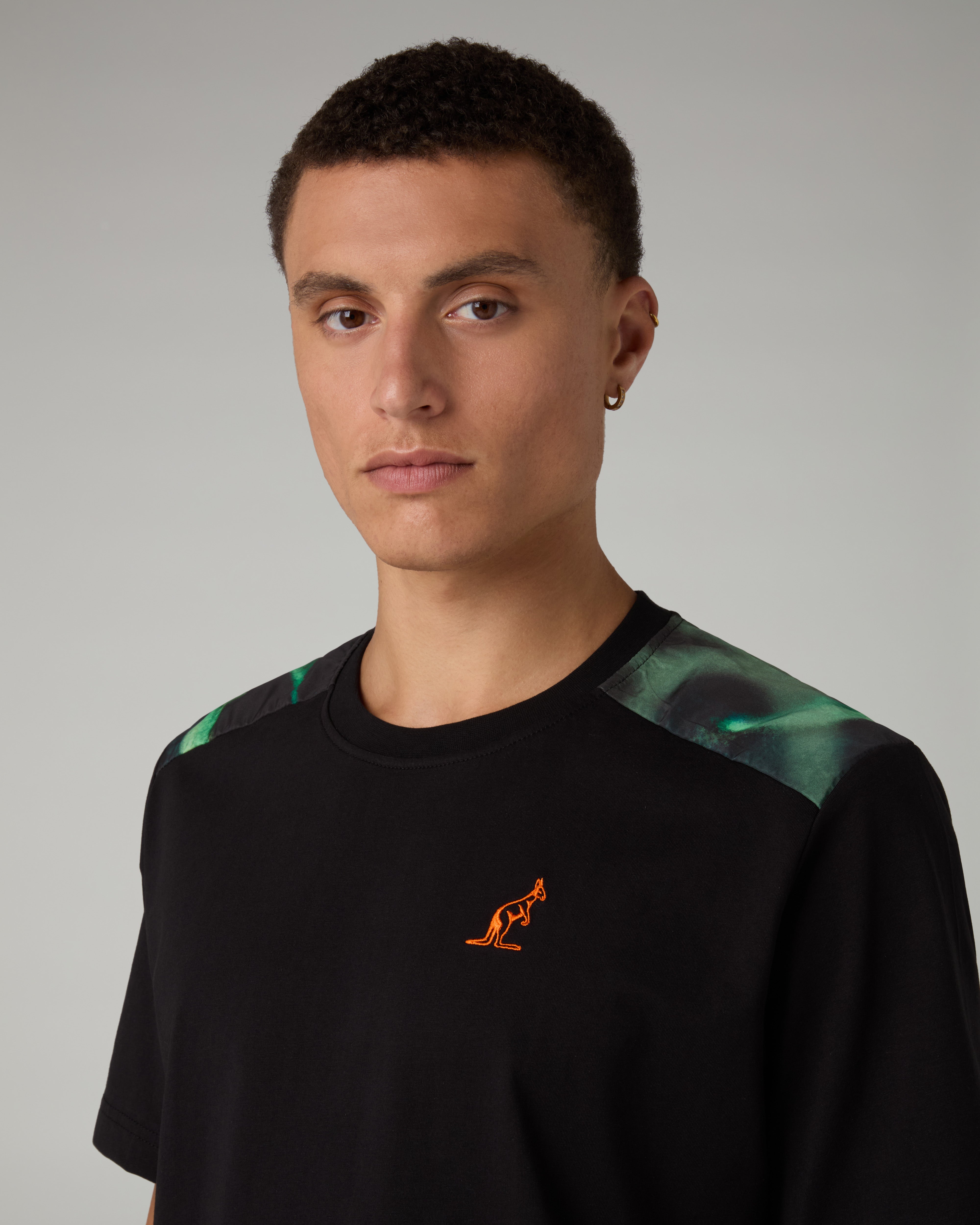 australian-blanca-cotton-t-shirt-in-cotone-nero image 4