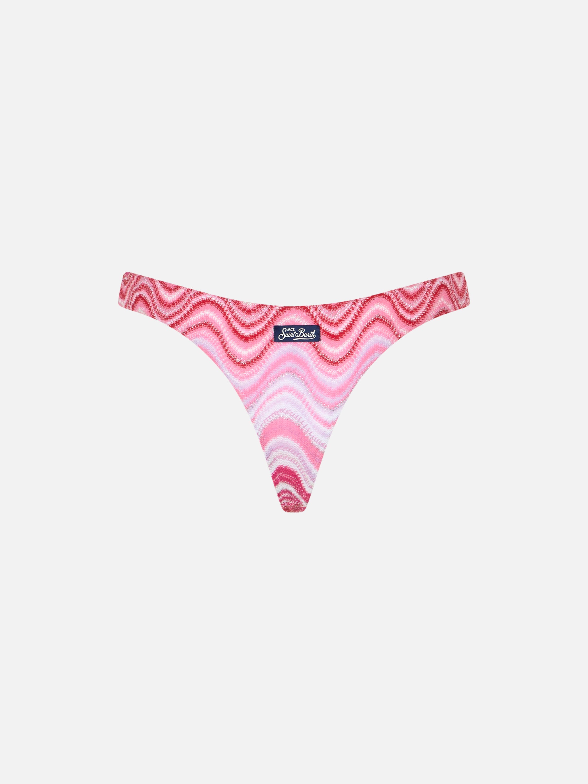 mc2-saint-barth-slip-mare-donna-naomi-raschel-rosa image 2