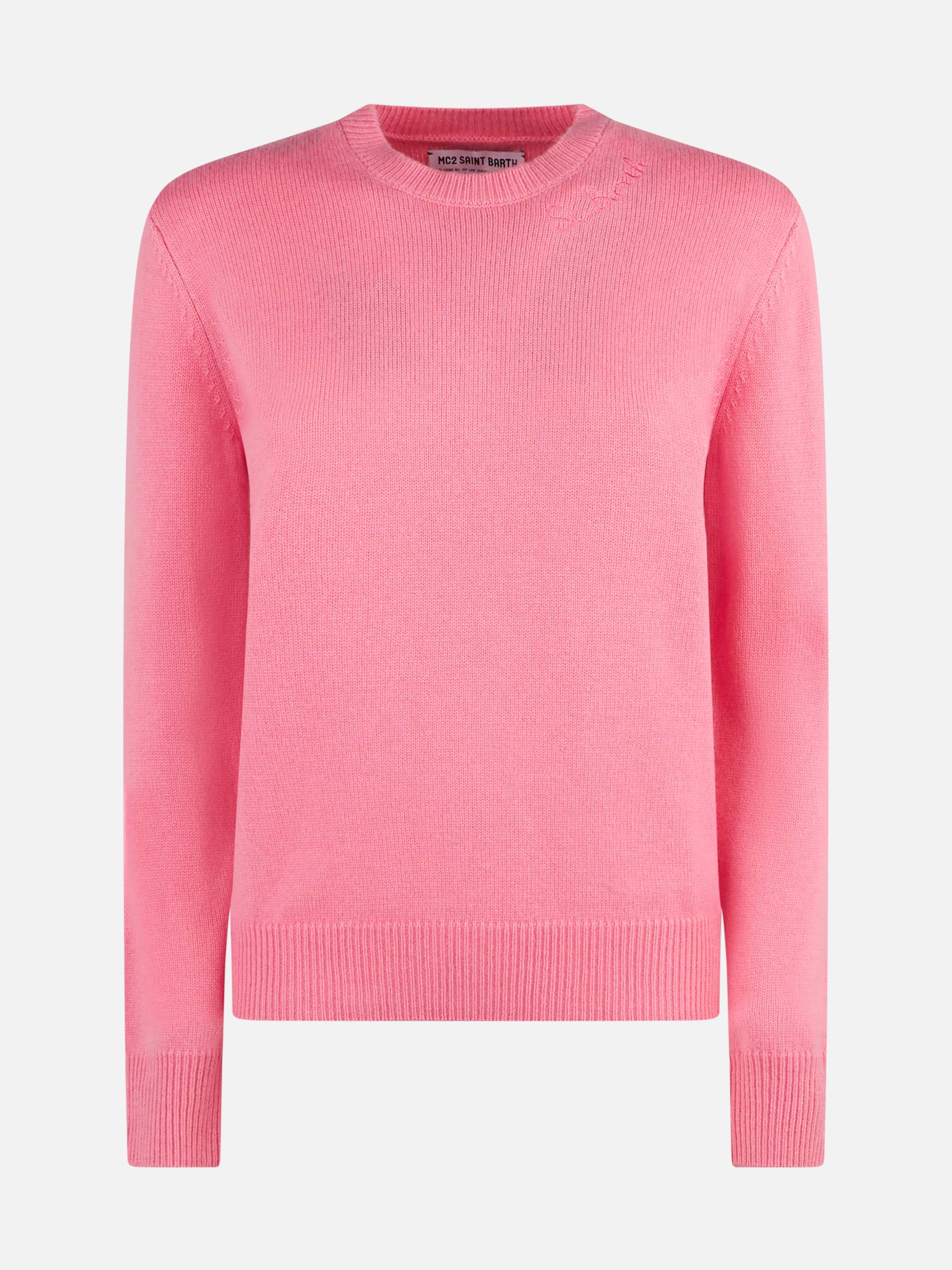 mc2-saint-barth-maglia-new-queen-in-misto-cashmere-rosa image 4