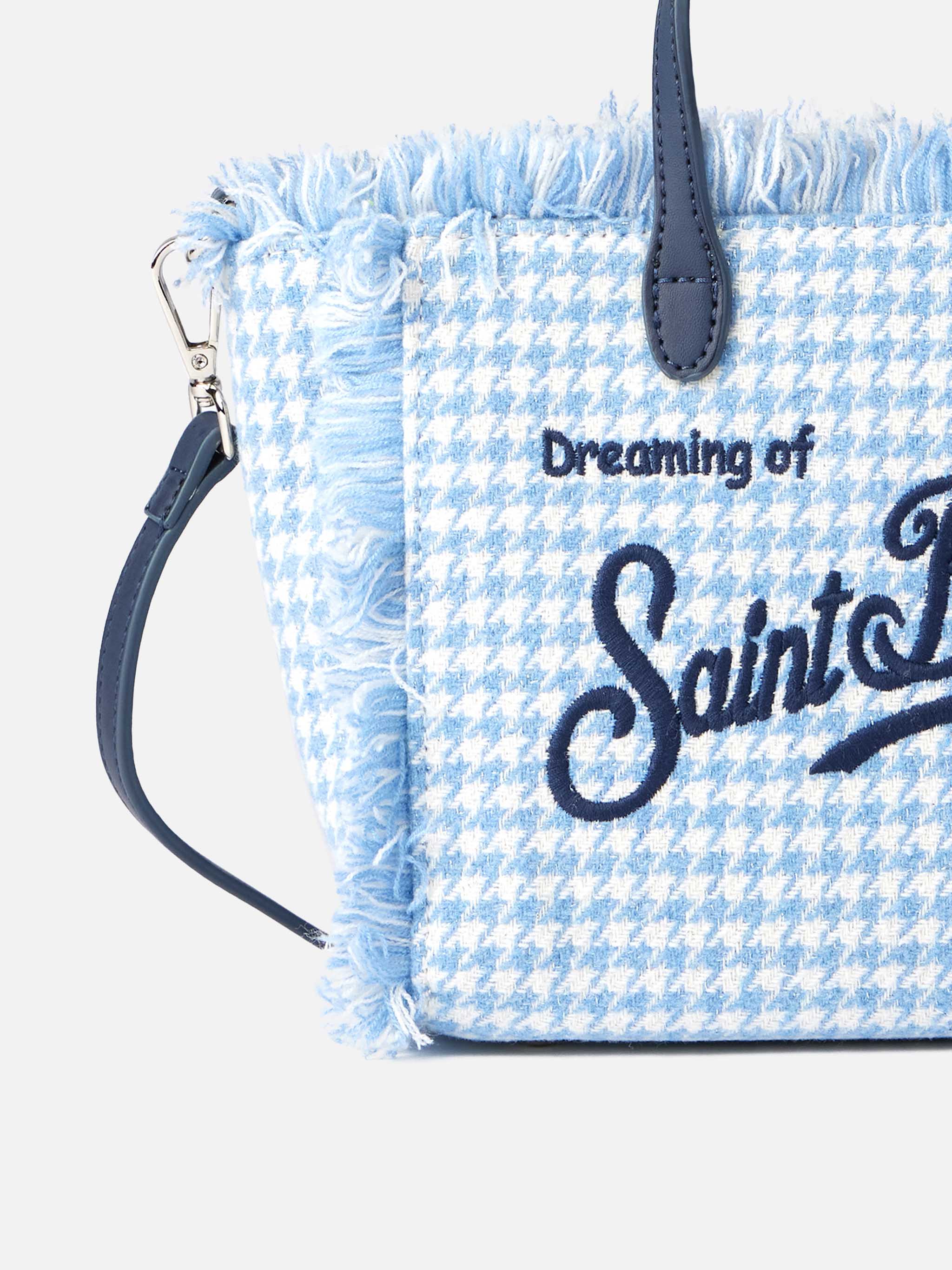 mc2-saint-barth-vanity-mini-pied-de-poule-shiny-azzurro-chiaro image 3