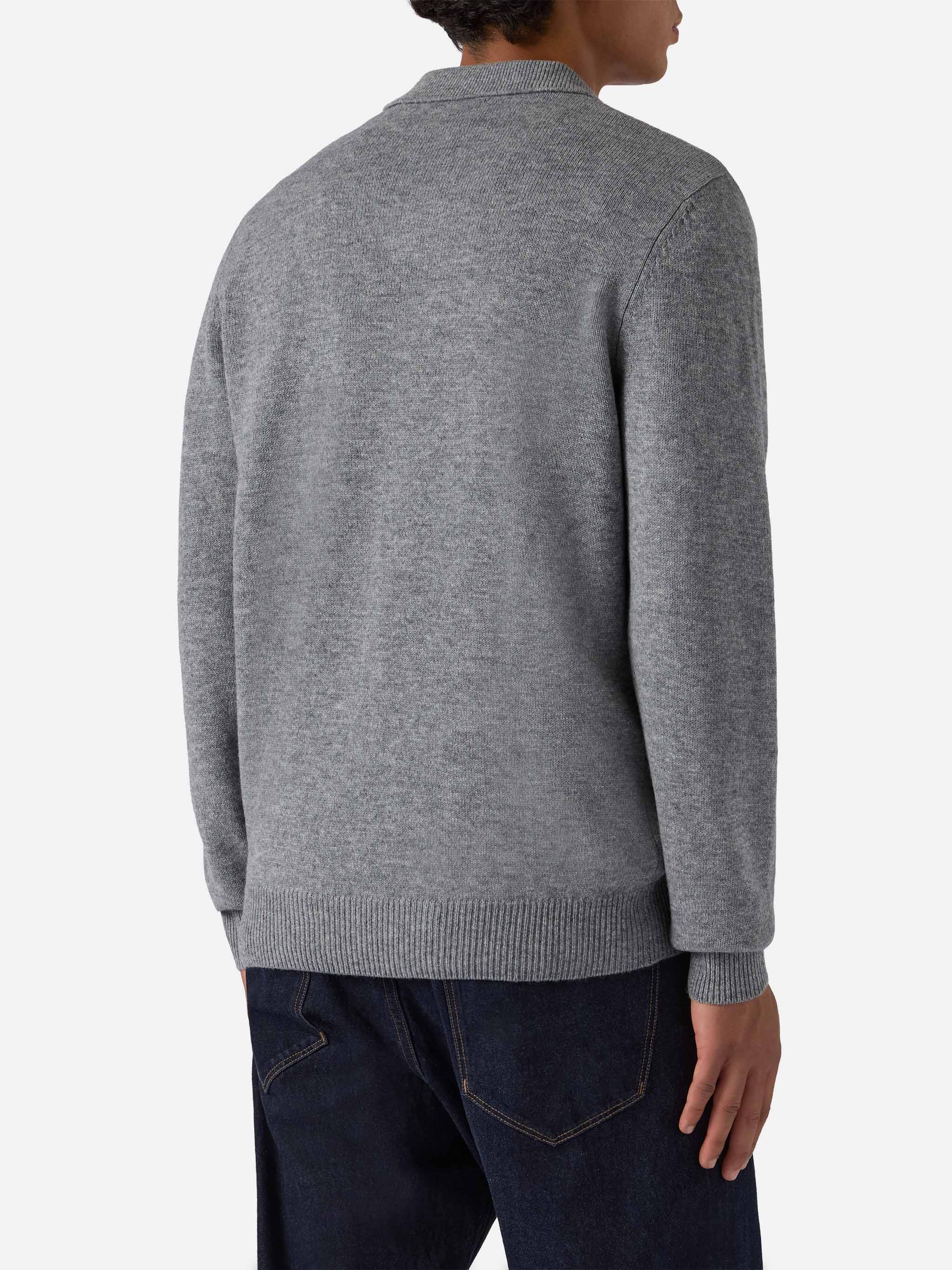mc2-saint-barth-polo-in-maglia-covent-in-pura-lana-grigio-melange image 5