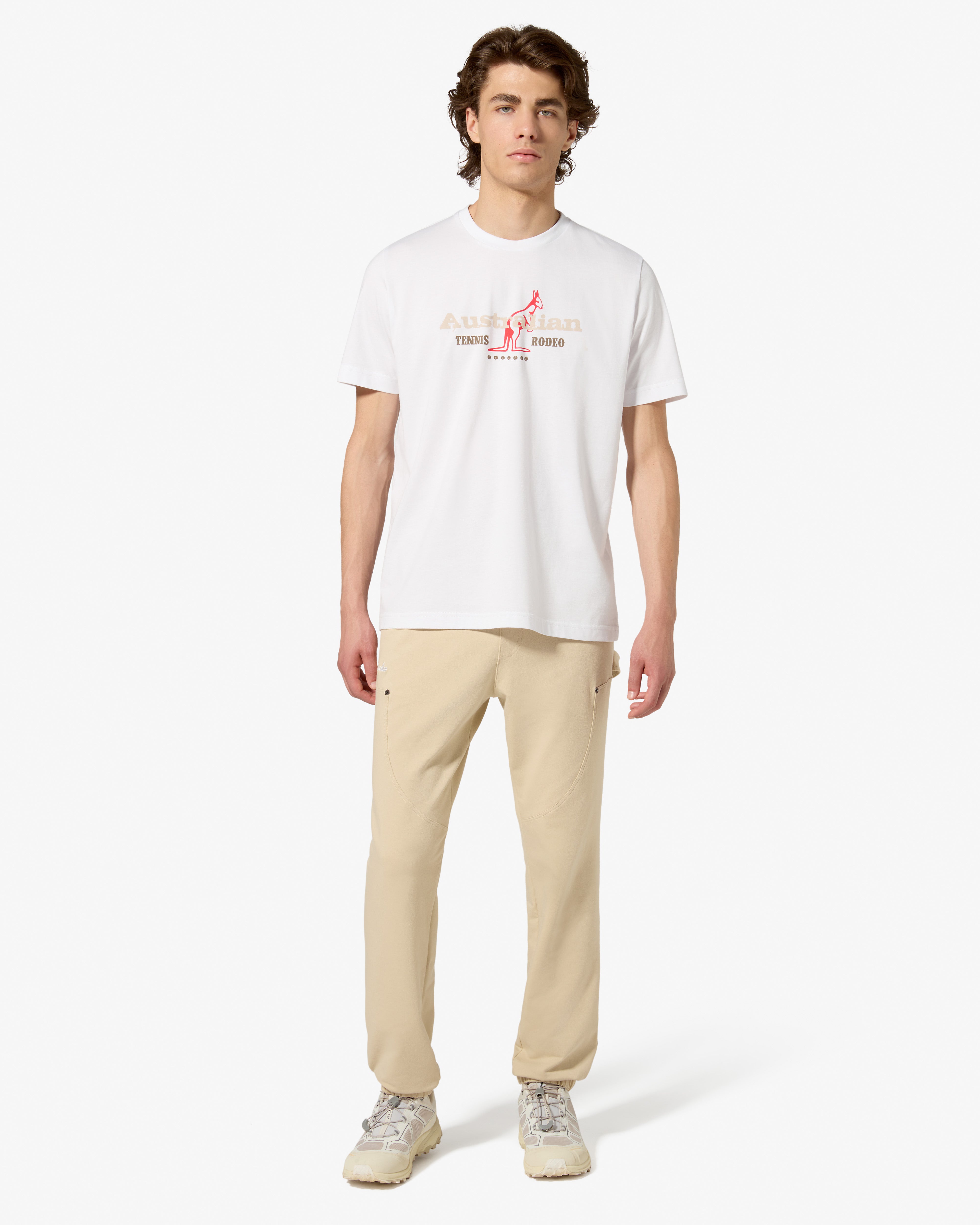 australian-rodeo-t-shirt-in-cotone-bianca-regular-fit image 2