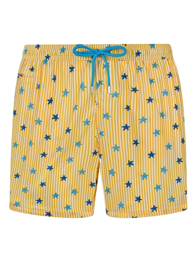mc2-saint-barth-comfort-light-costume-mare-uomo-stelle-marine-giallo image 1