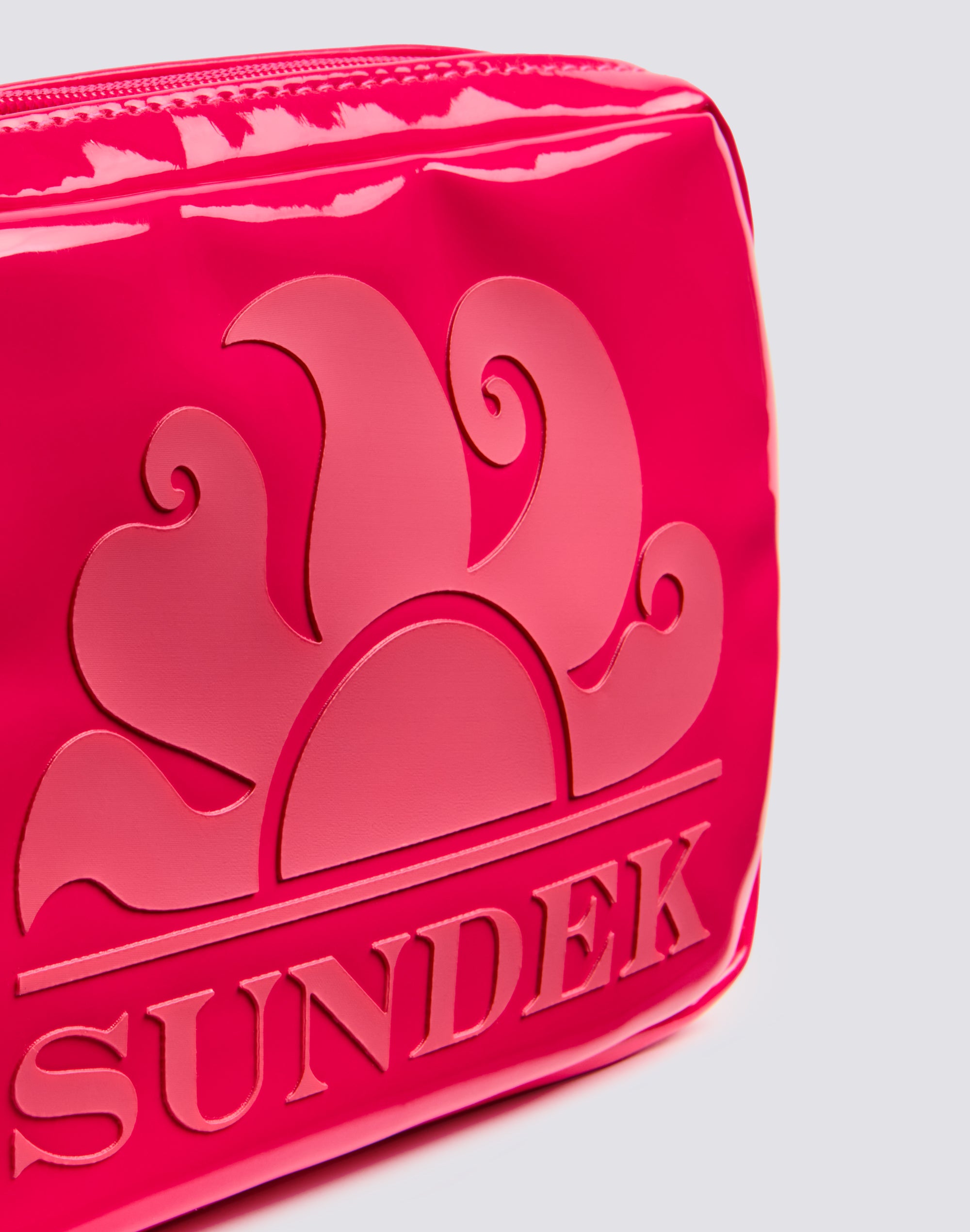 sundek-boston-pochette-shiny-donna-con-zip-travel-pouch image 2