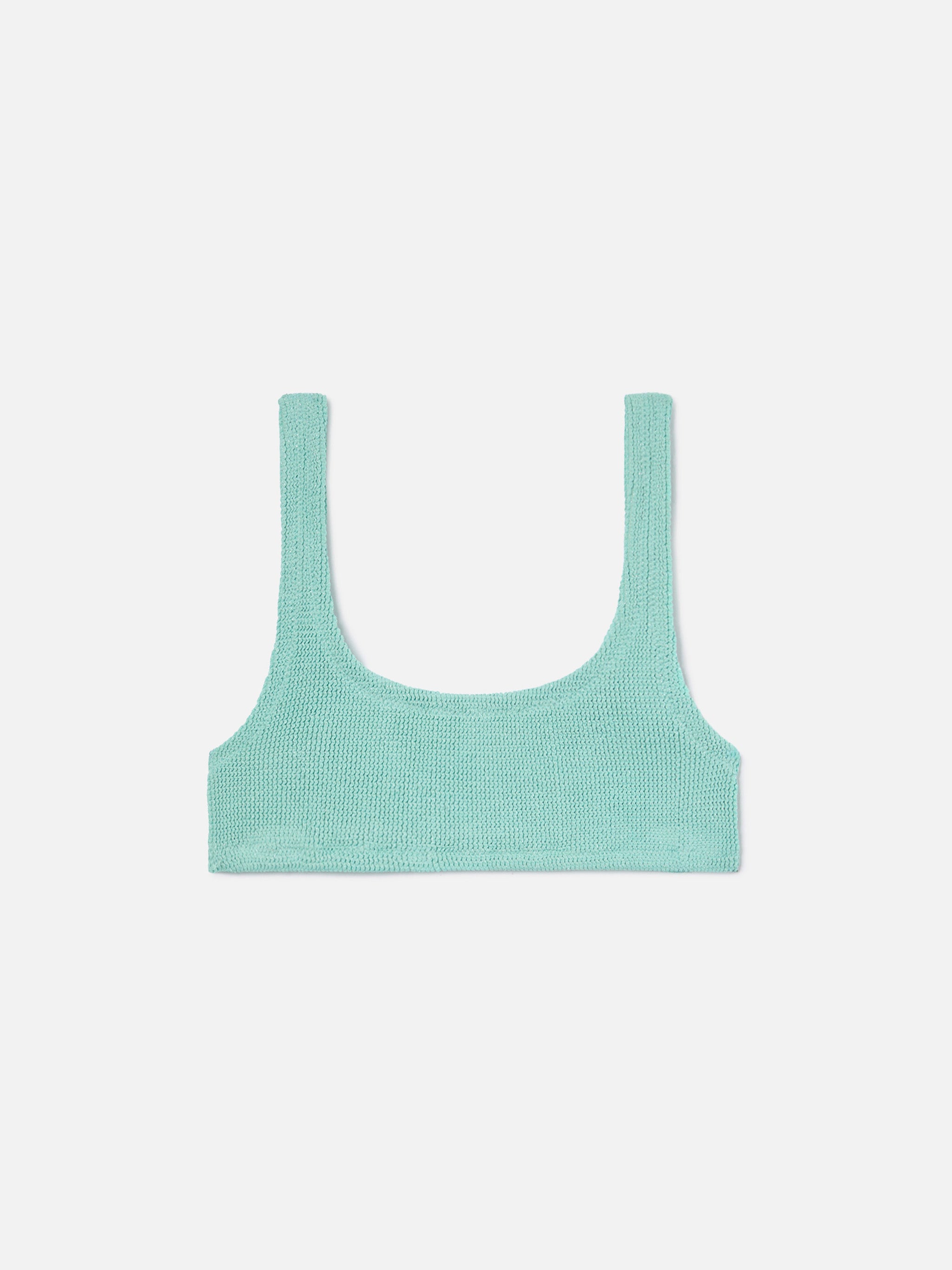 top-bikini-naima-bralette-mc2-saint-barth-in-crinkle-lurex-verde-acqua image 1
