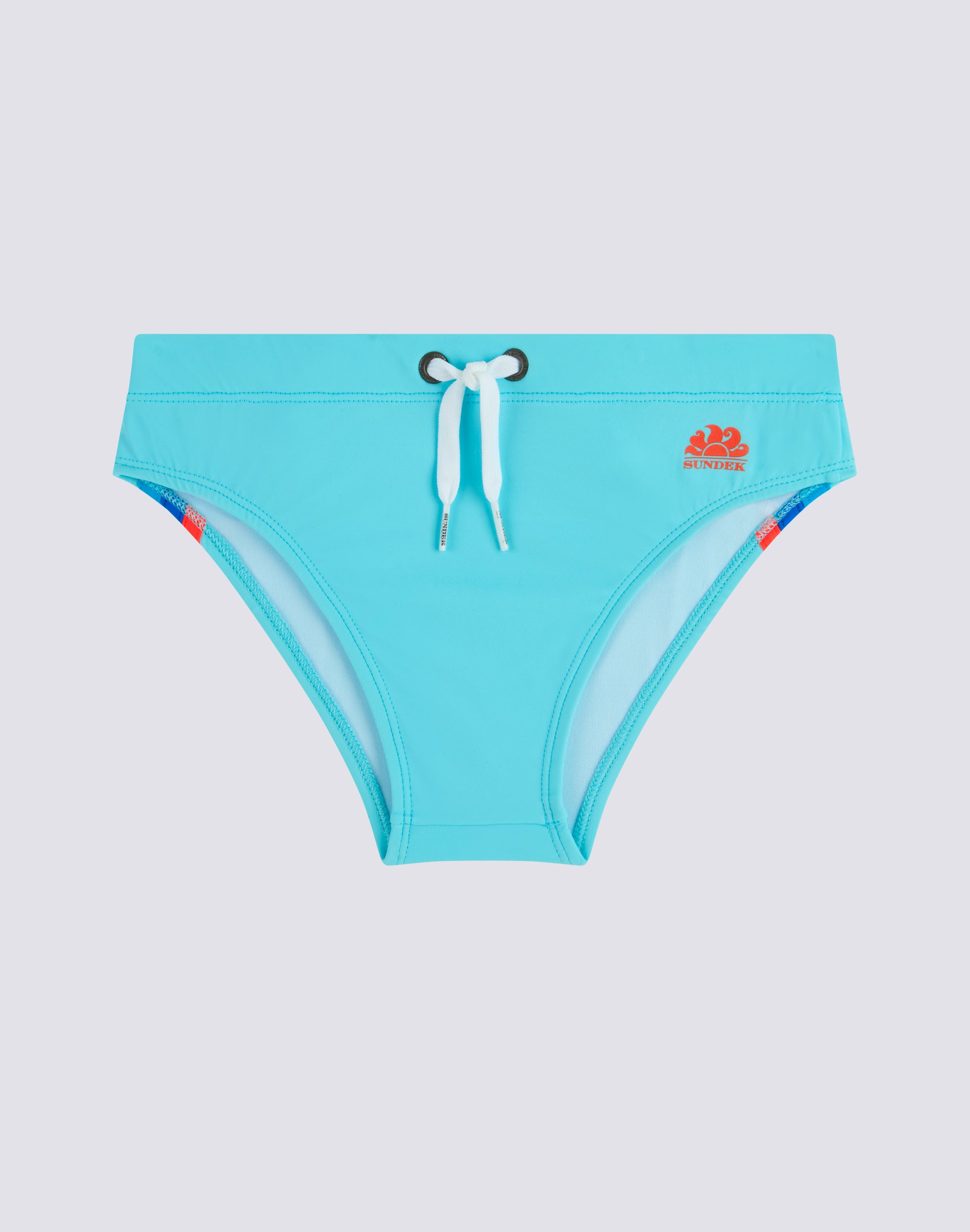 sundek-slip-mare-rainbow-bambino-vita-elastica-b306ssl3000 image 2