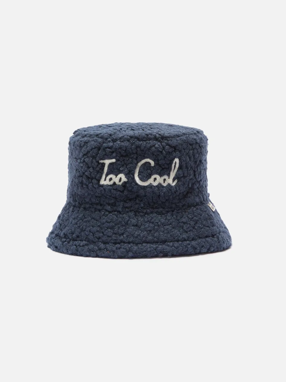 mc2-saint-barth-jude-cappello-bucket-in-sherpa-blu-con-ricamo-too-cool image 1