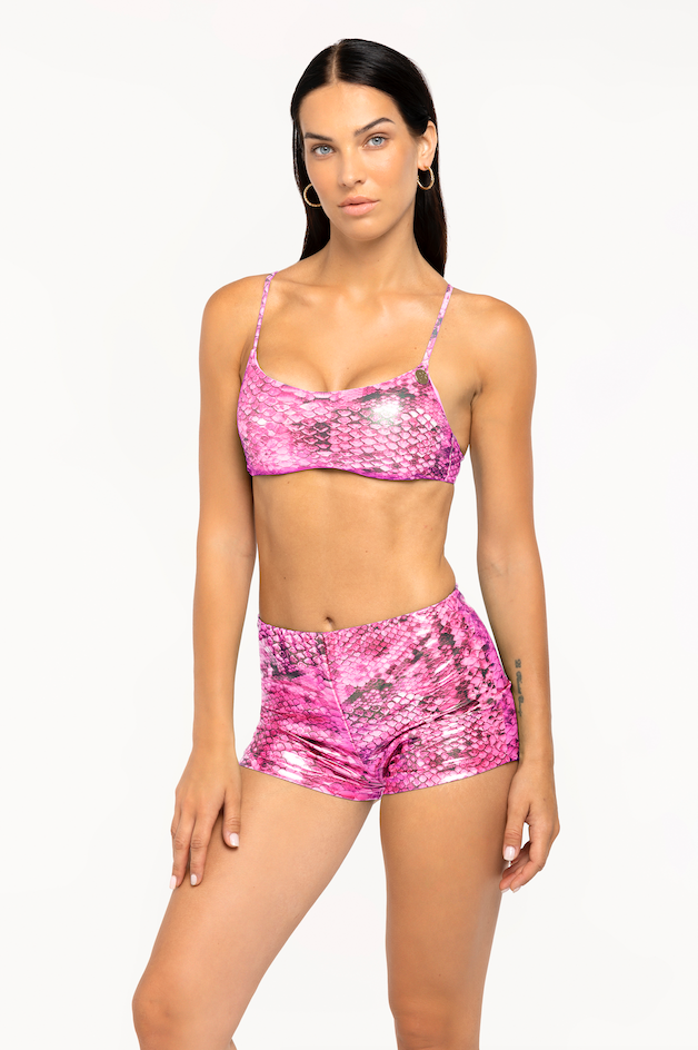 4giveness-short-rainbow-boa-pantaloncino-lycra-donna image 3