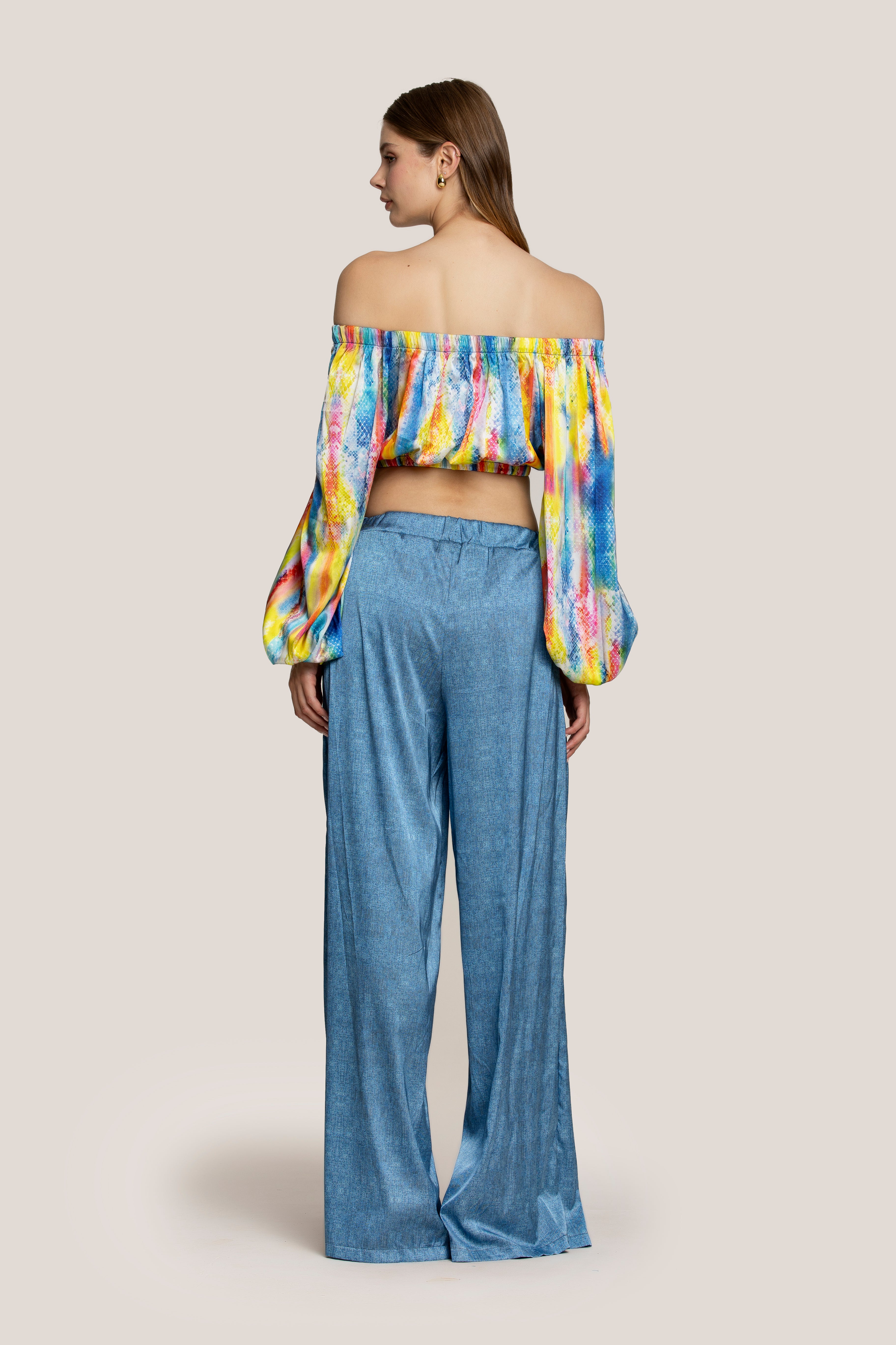 4giveness-pantalone-python-shades-donna-cover-up-mare image 2
