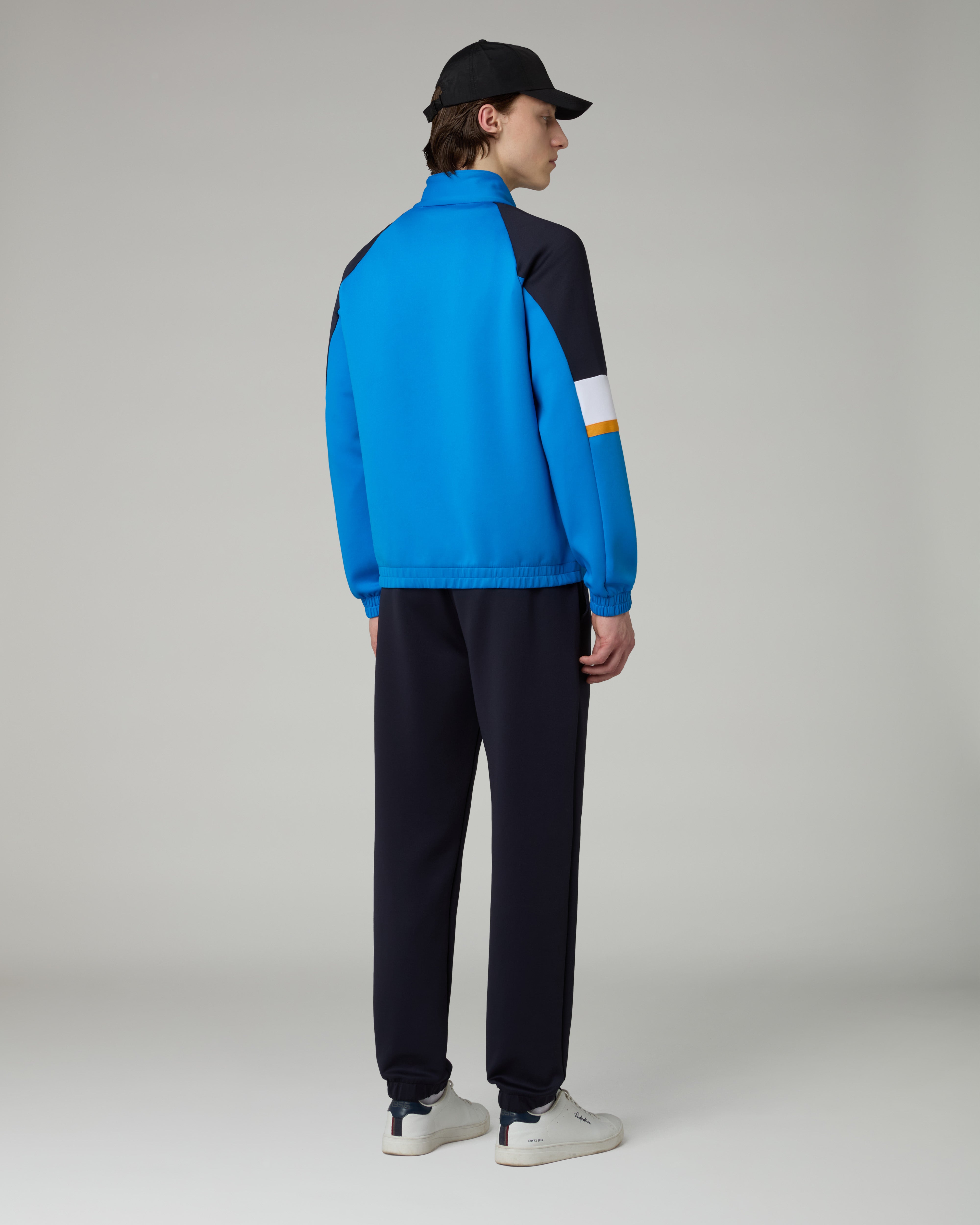 australian-contemporary-tracksuit-tuta-full-zip-blu-capri image 2