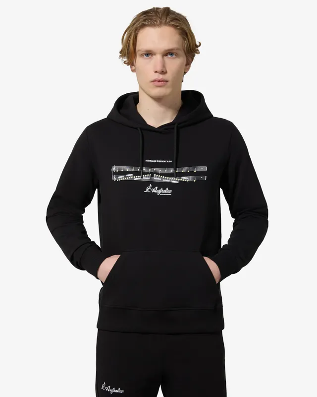 australian-symphony-hoodie-felpa-con-cappuccio-nera image 1