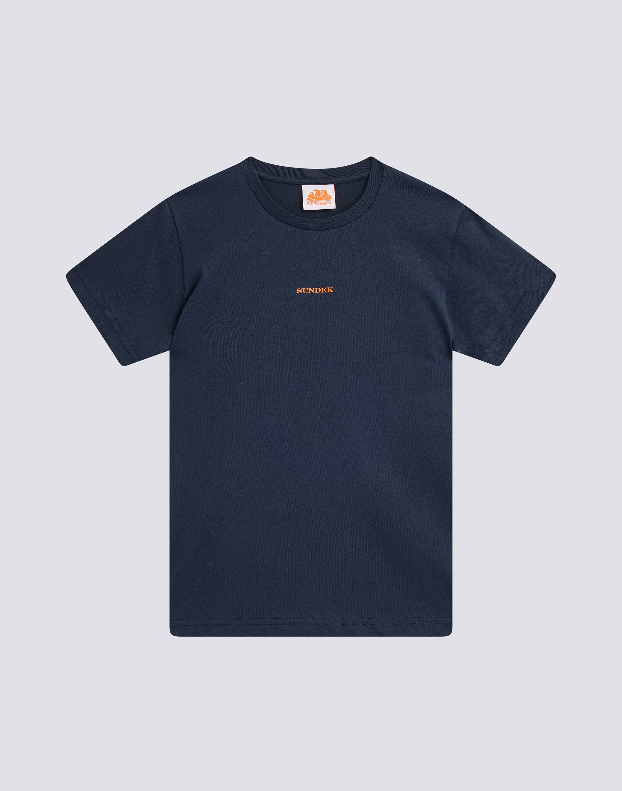 sundek-t-shirt-bambino-manica-corta-con-stampa-big-palm-e-logo image 2