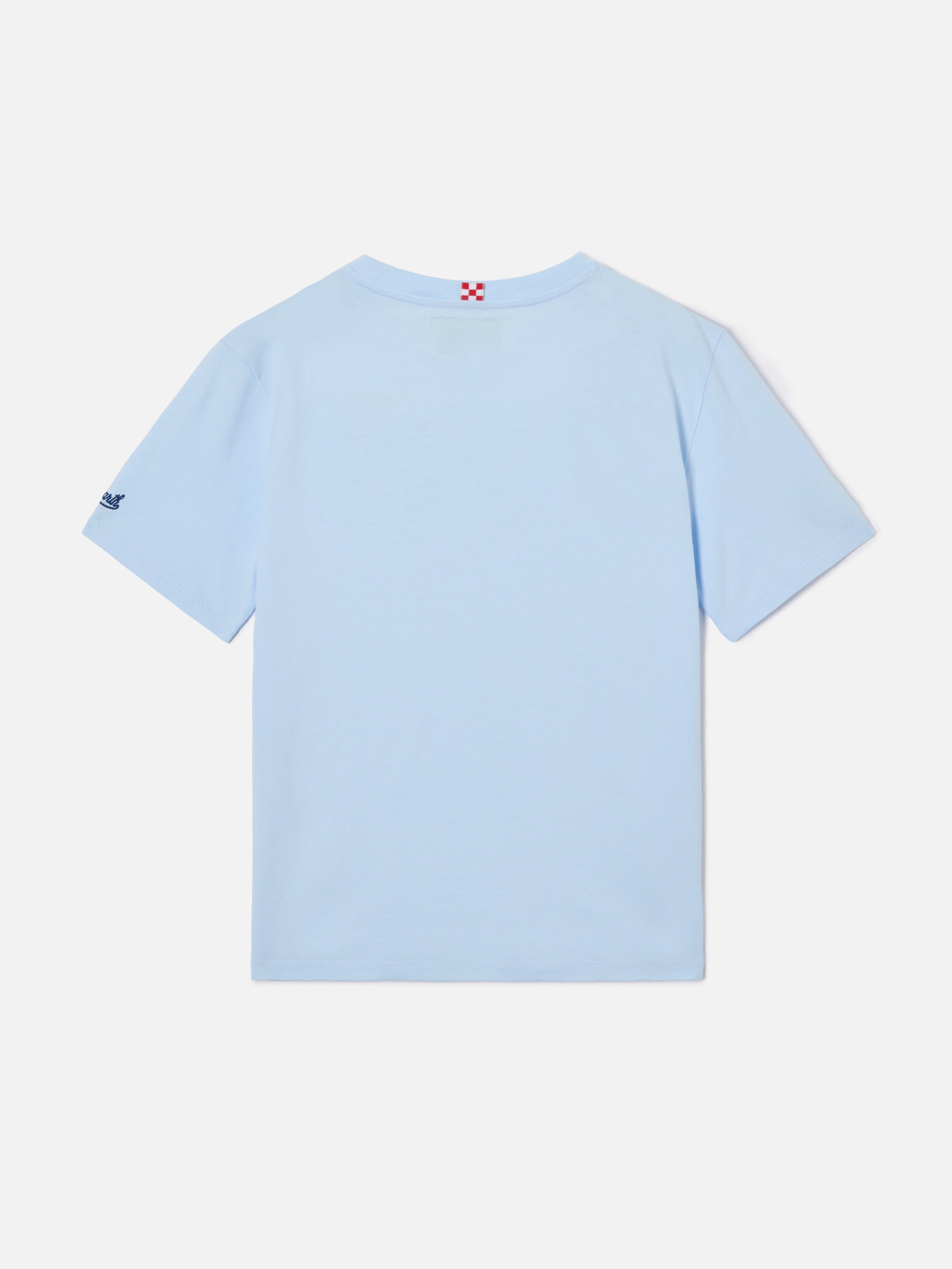 mc2-saint-barth-portofino-jr-t-shirt-bambino-blu-padel-club-special-edition image 3